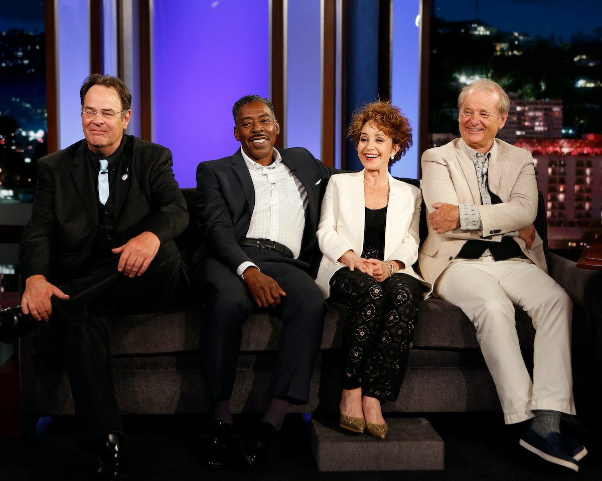 Dan Aykroyd, Ernie Hudson, Annie Potts, and Bill Murray