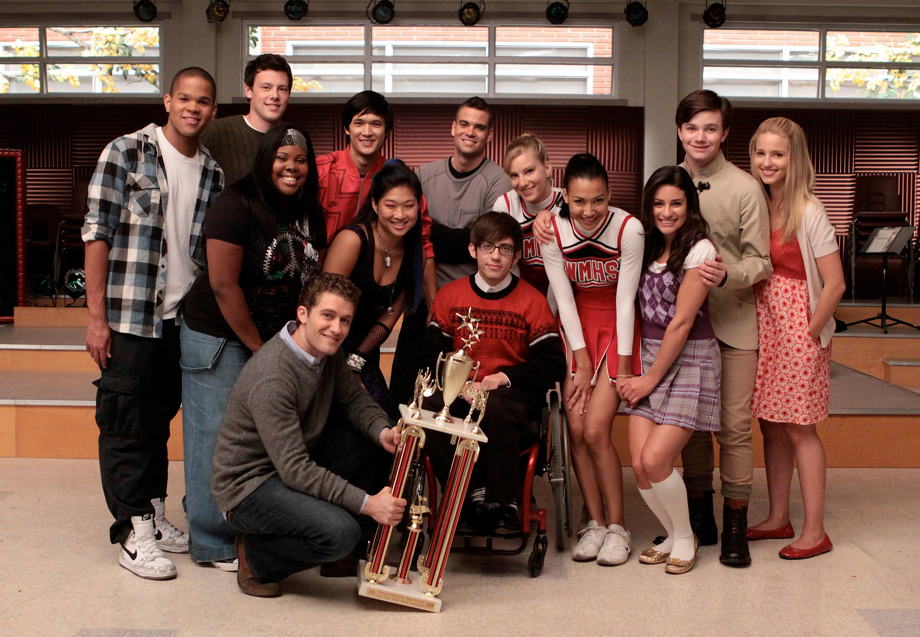 'Glee' cast