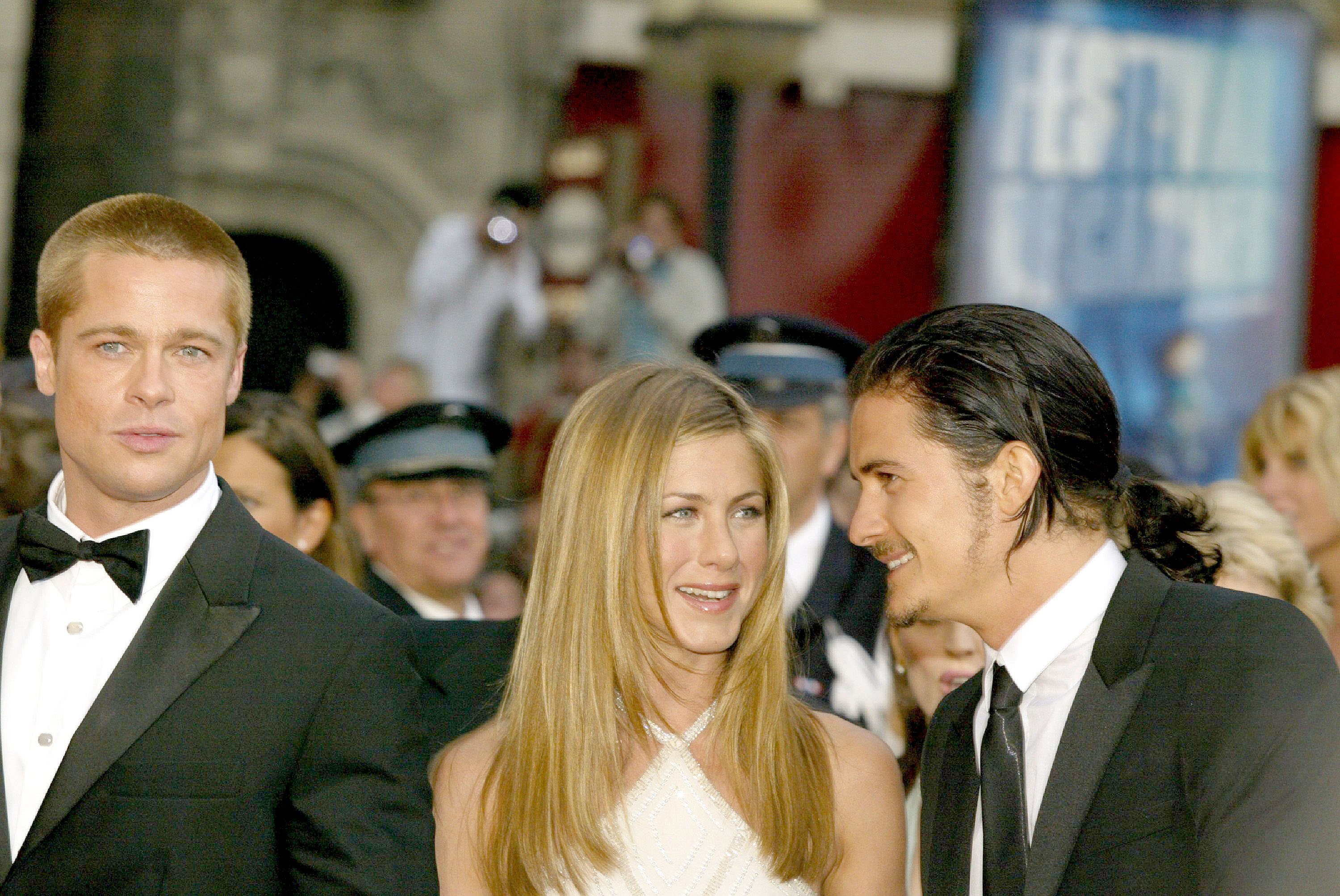 Jennifer Aniston at the Troy premiere