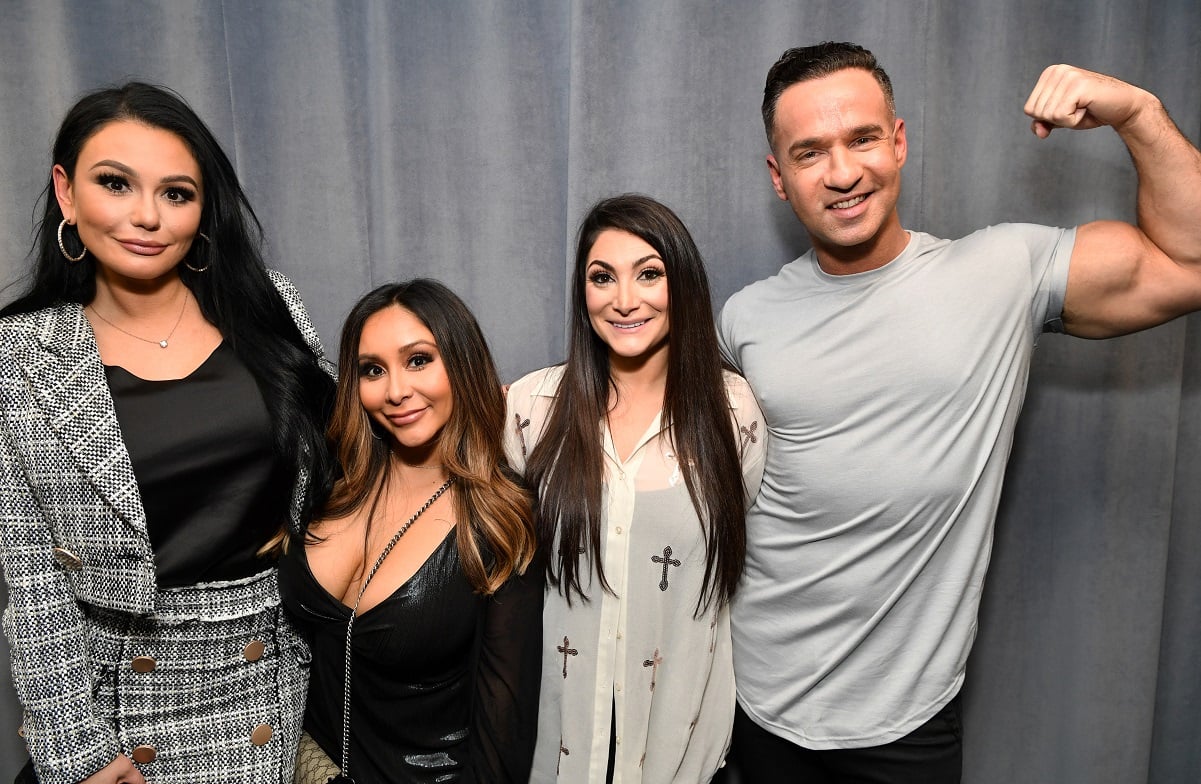 Jenni 'JWOWW' Farley, Nicole 'Snooki' Polizzi, Deena Nicole Cortese and Mike 'The Situation'