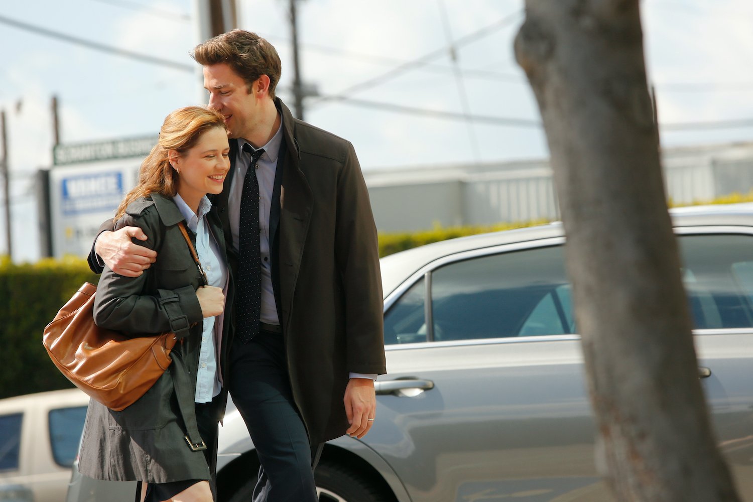 Jenna Fischer and John Krasinski