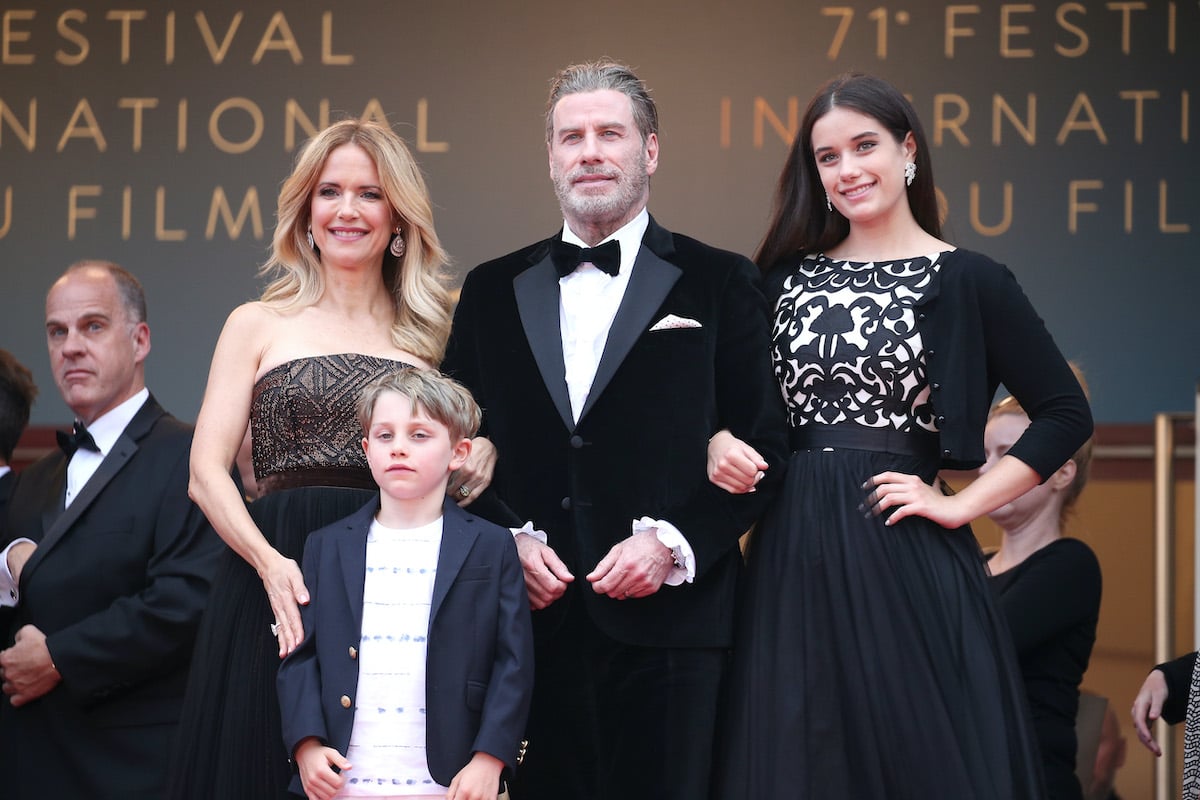 John Travolta and Kelly Preston's kids