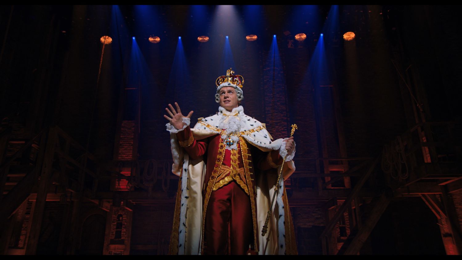 Jonathan Groff in 'Hamilton'