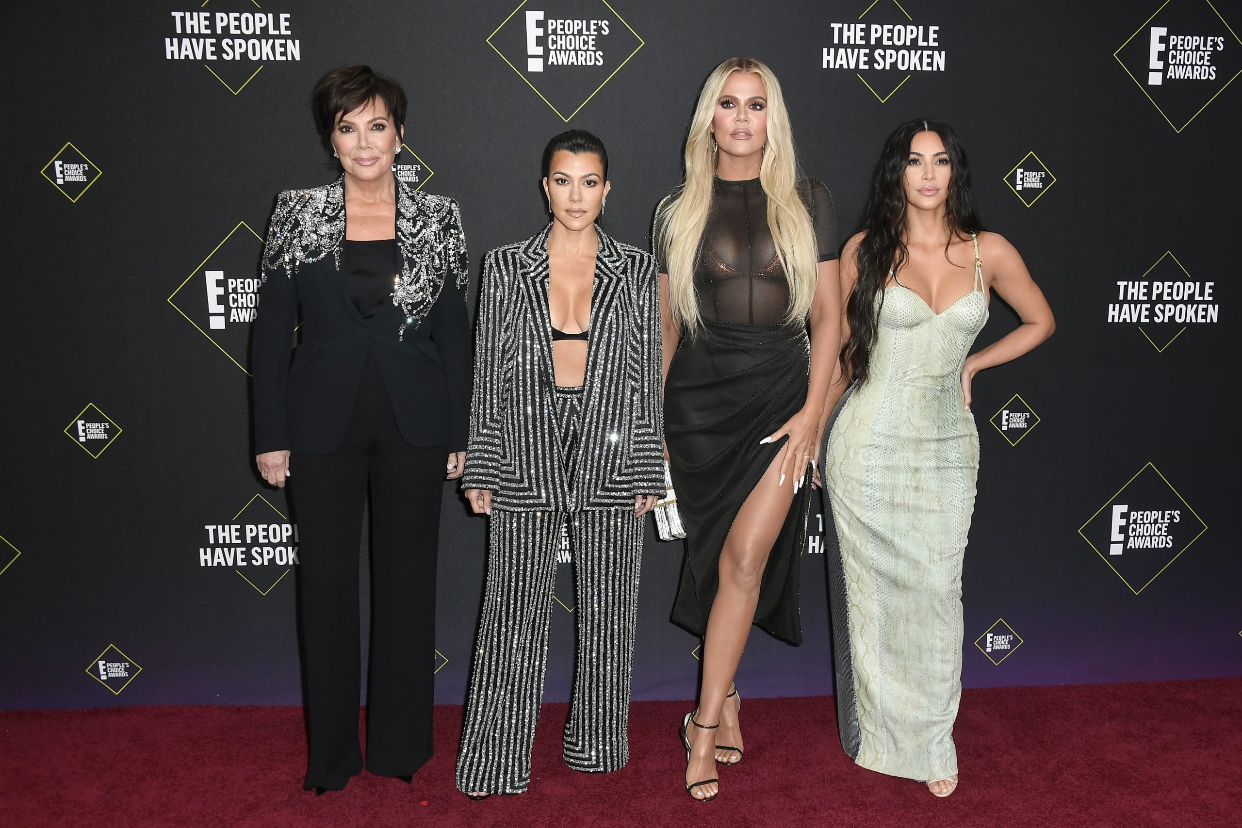 Kardashian sisters and Kris Jenner