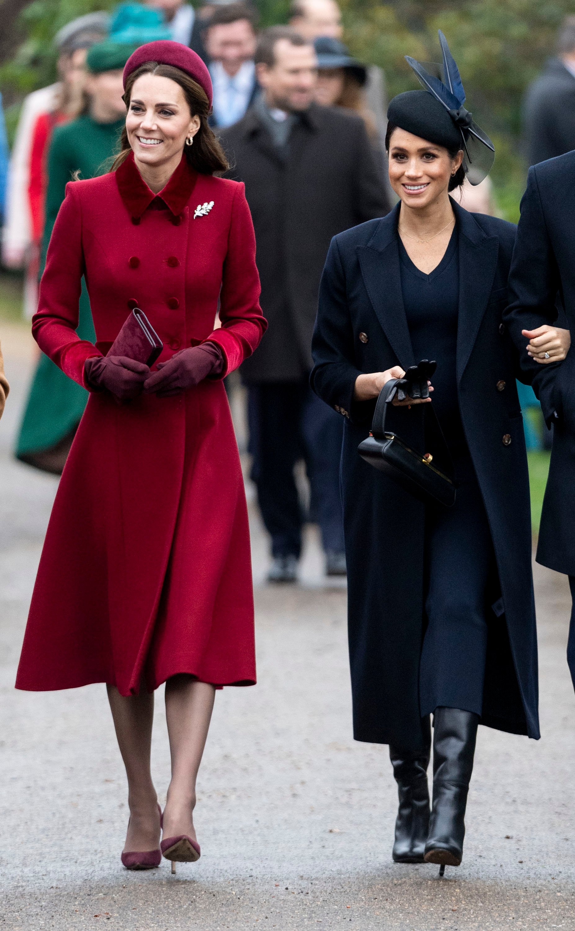 Kate Middleton and Meghan Markle