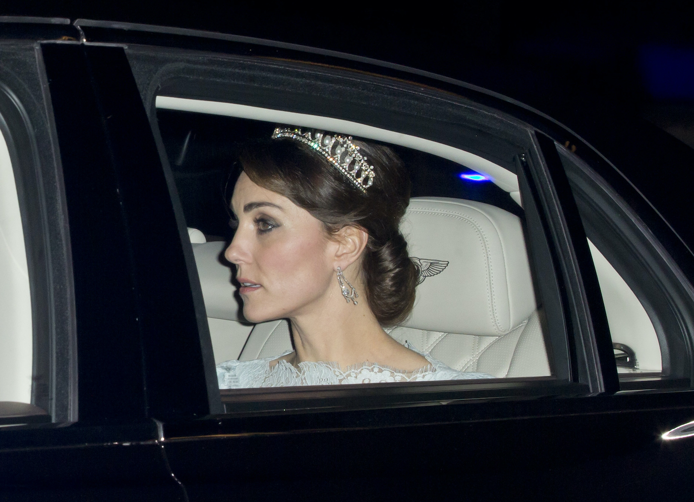 Kate Middleton attends 2015 Diplomatic Reception