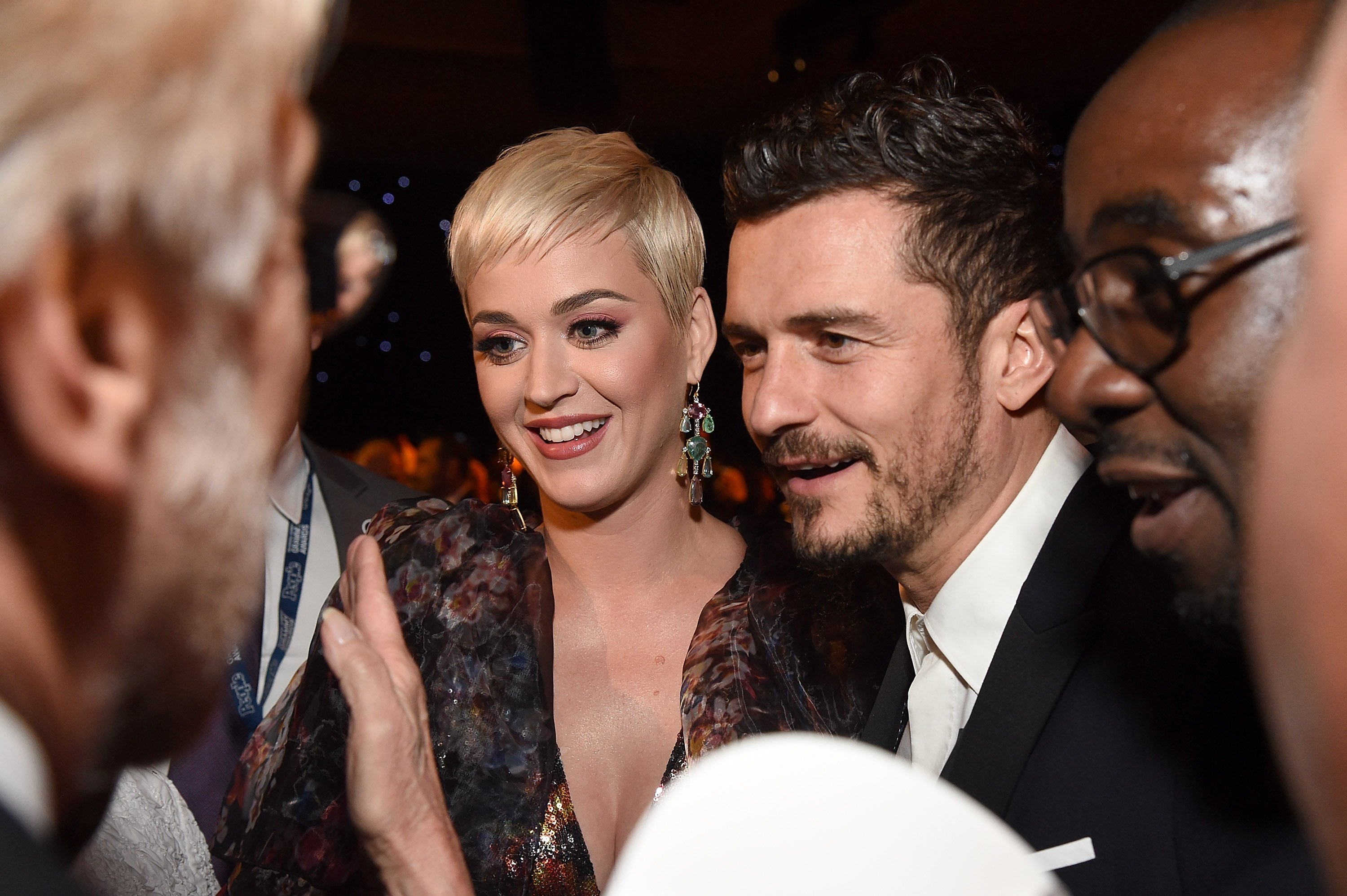 Katy Perry and Orlando Bloom