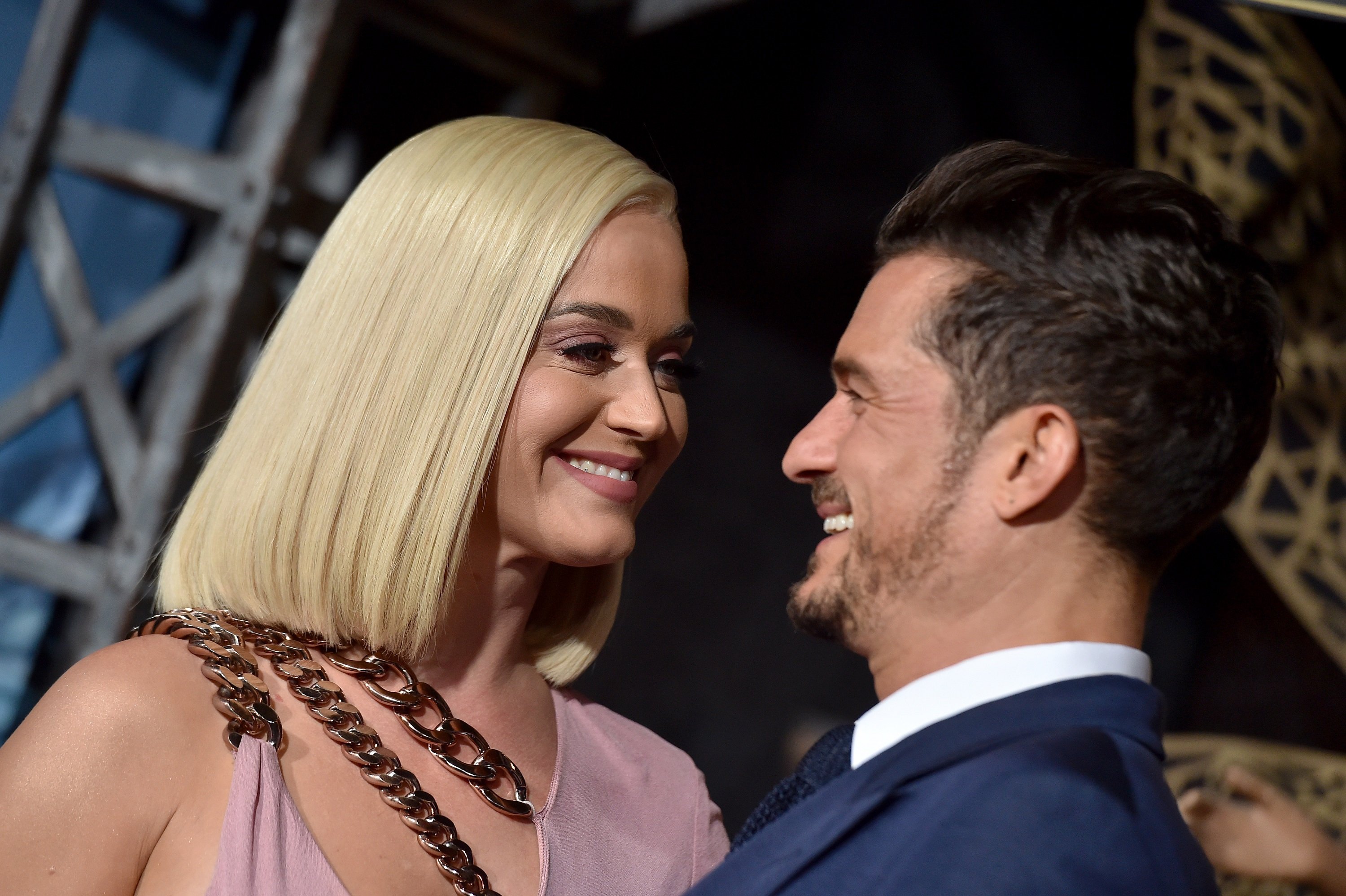 Katy Perry and Orlando Bloom