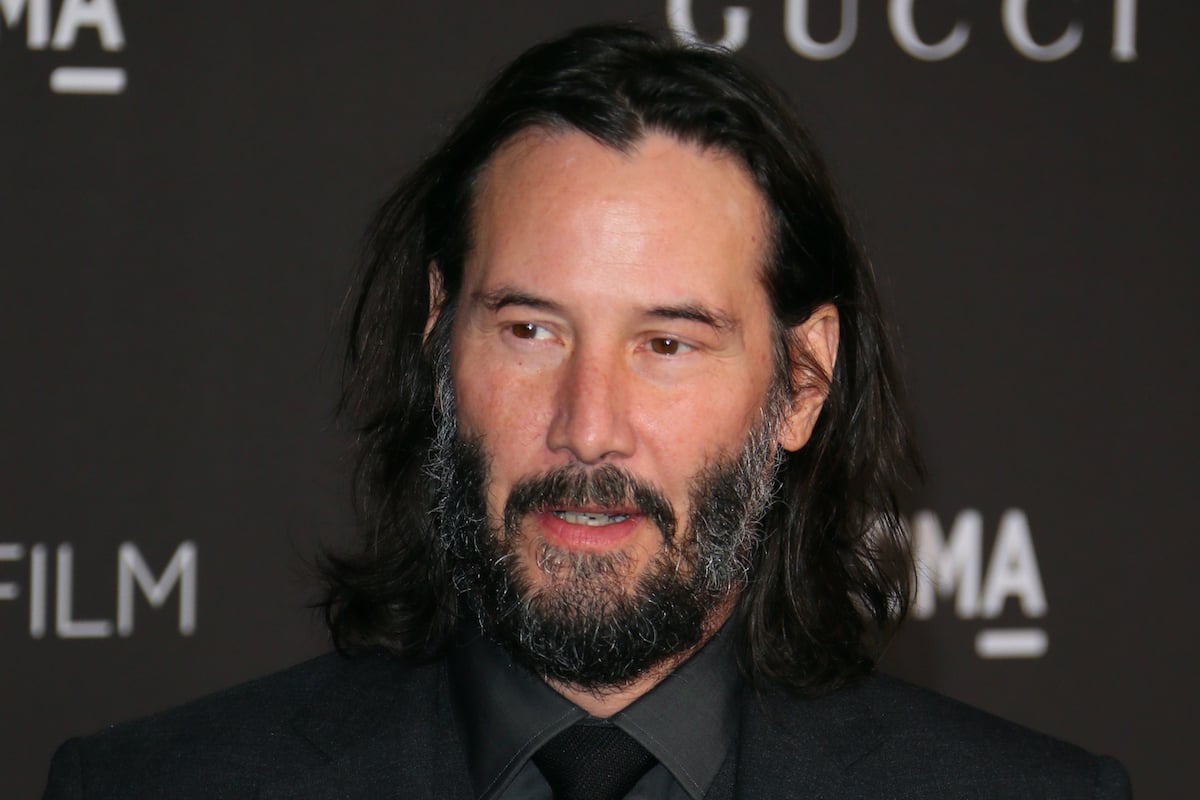 Keanu Reeves arrives for the 2019 LACMA Art+Film Gala