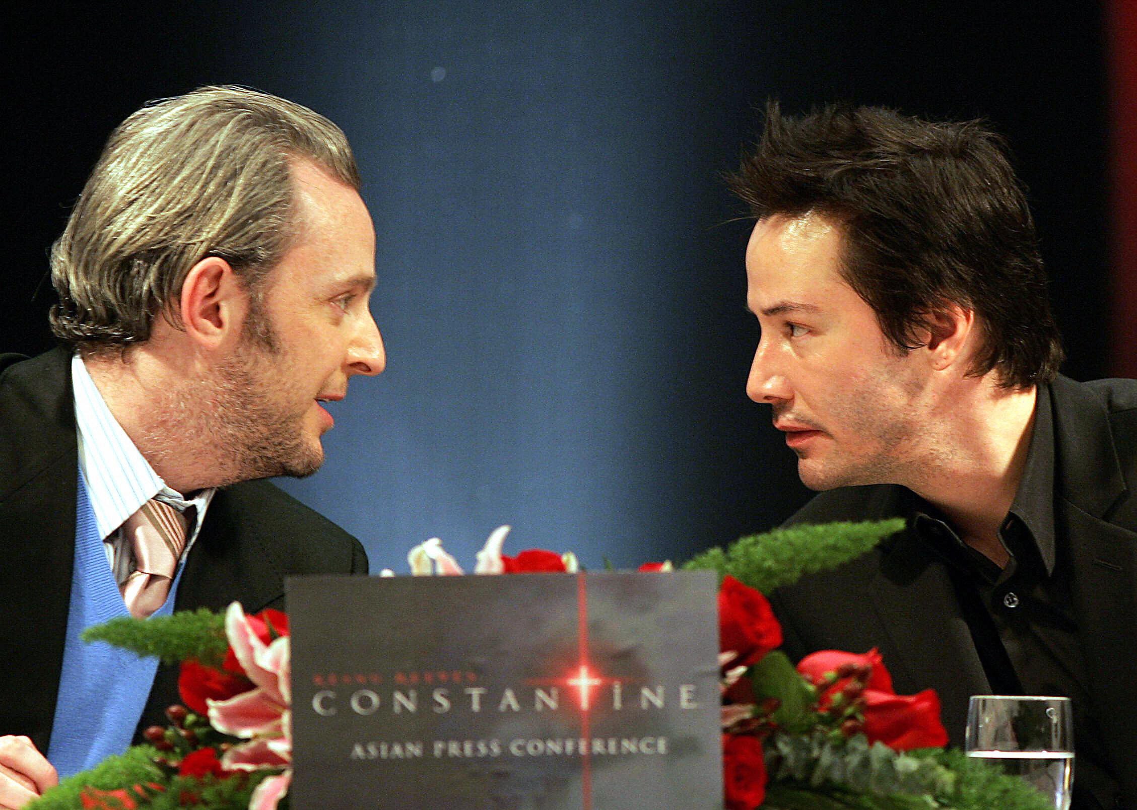 Keanu Reeves and Francis Lawrence