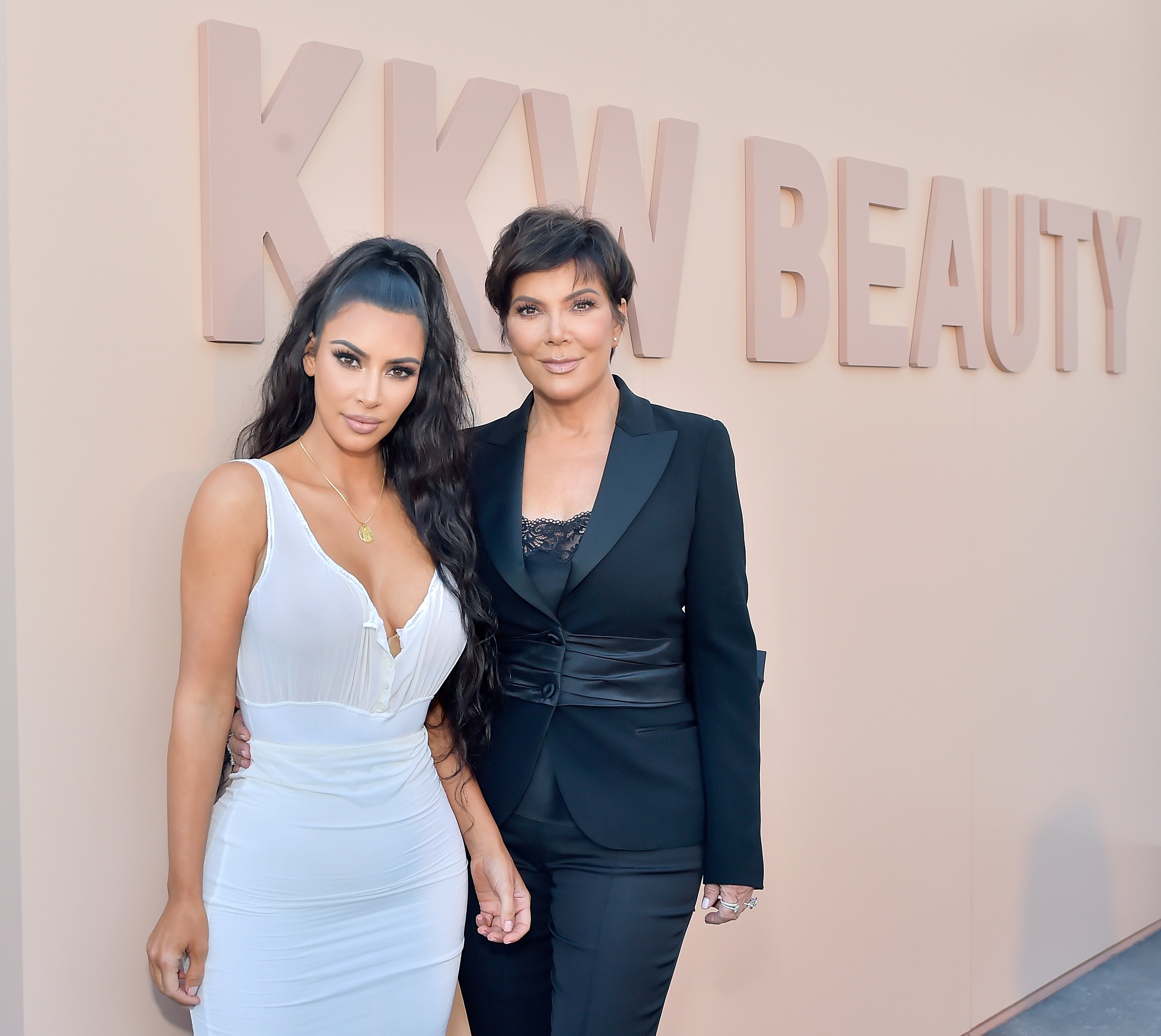 Kim Kardashian West and Kris Jenner