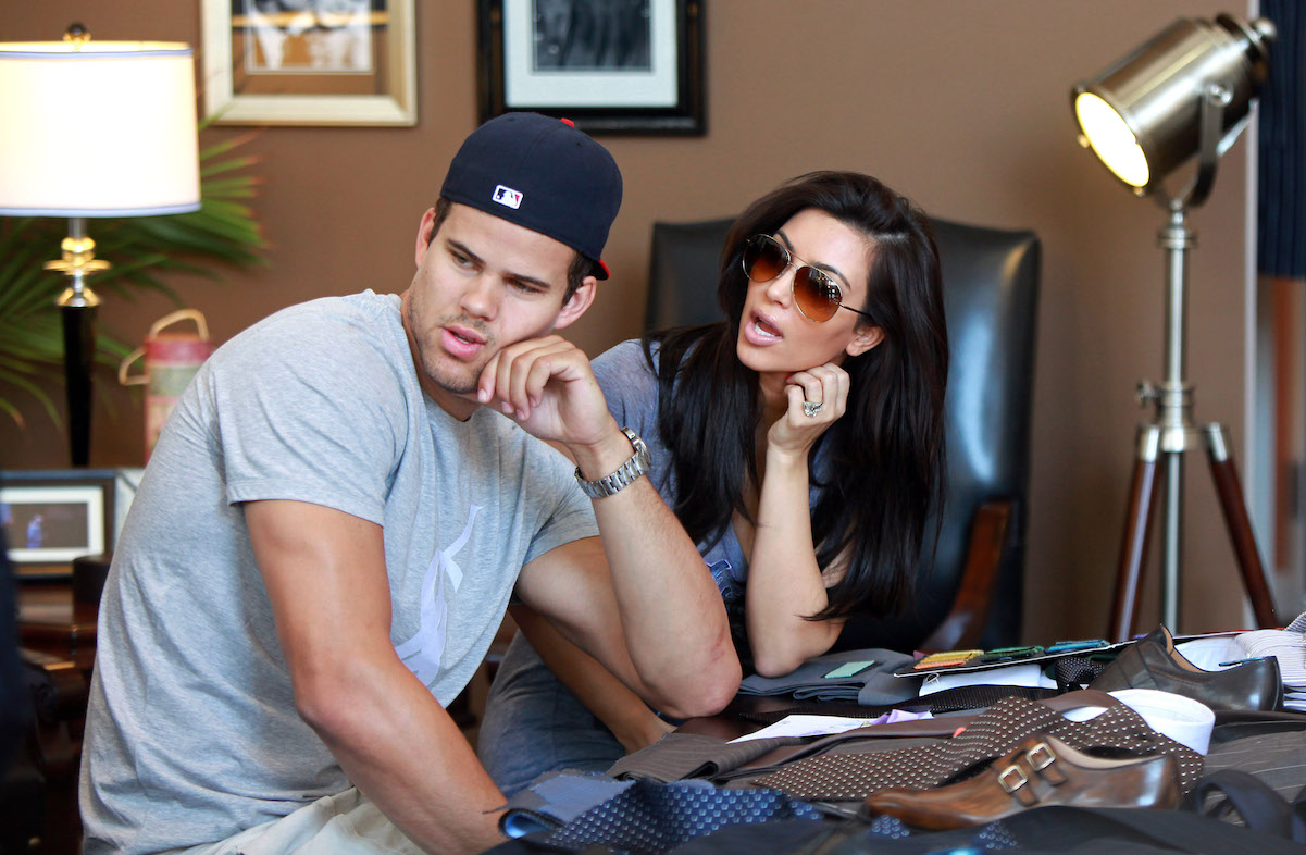 Kim Kardashian West and Kris Humphries