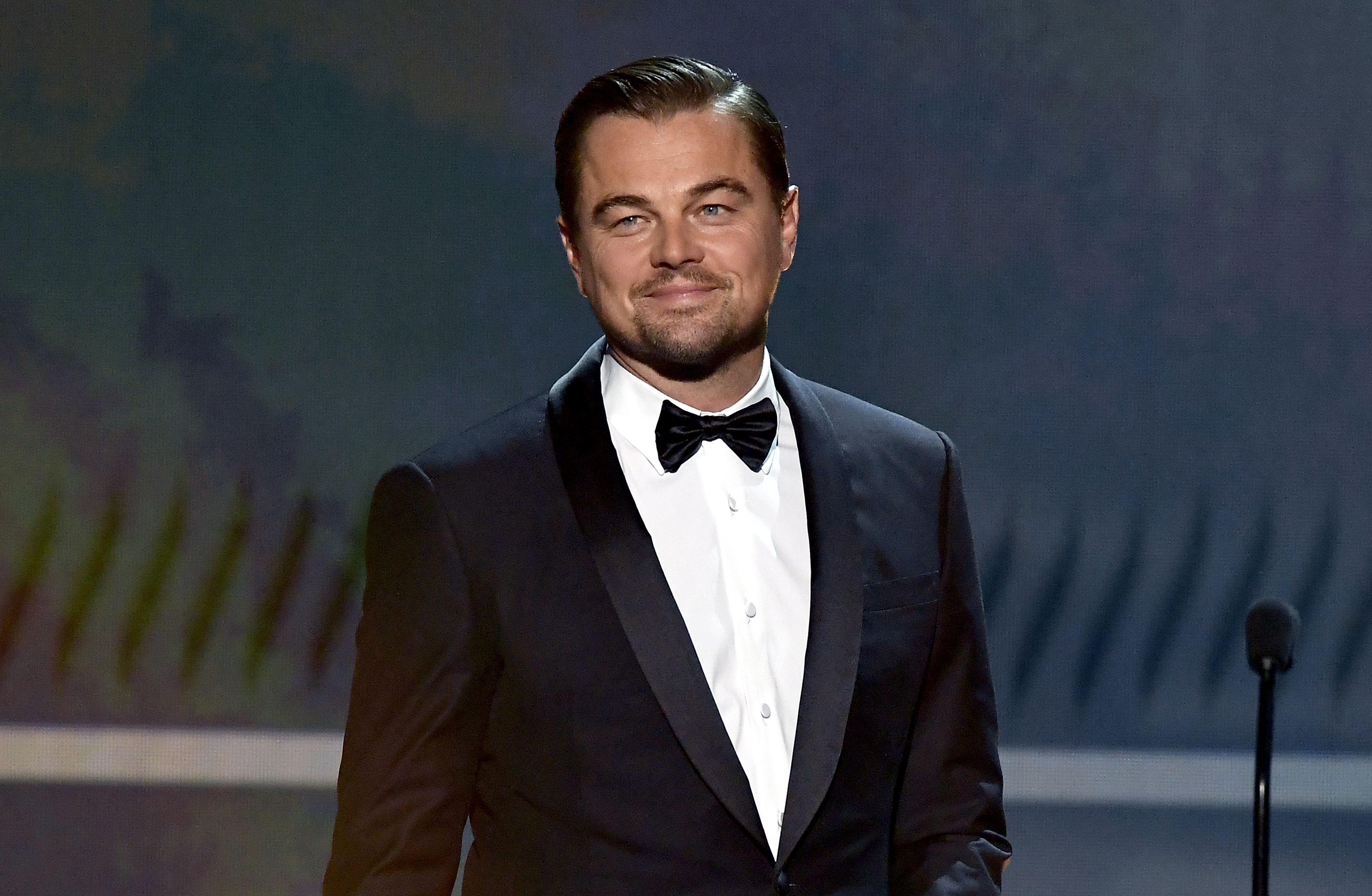 Leonardo DiCaprio speaks onstage during the 26th Annual Screen Actors Guild Awards