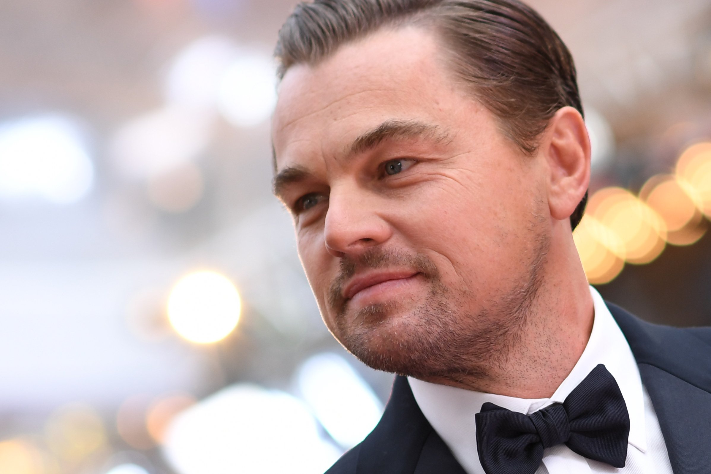 Leonardo DiCaprio arrives for the 92nd Oscars at the Dolby Theatre