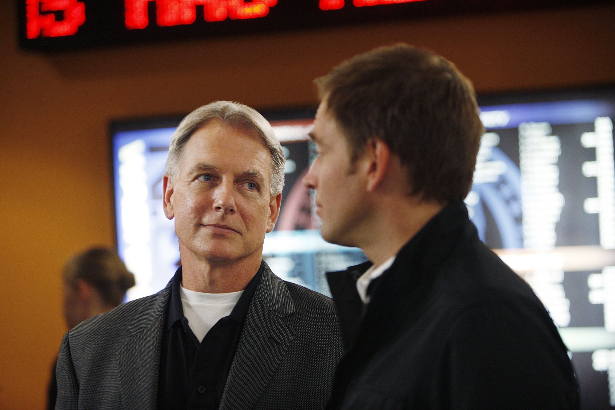 Mark Harmon and Michael Weatherly | CBS Television Network. (Photo by Monty Brinton/CBS via Getty Images