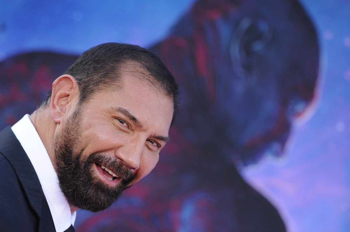 Dave Bautista at Marvel event