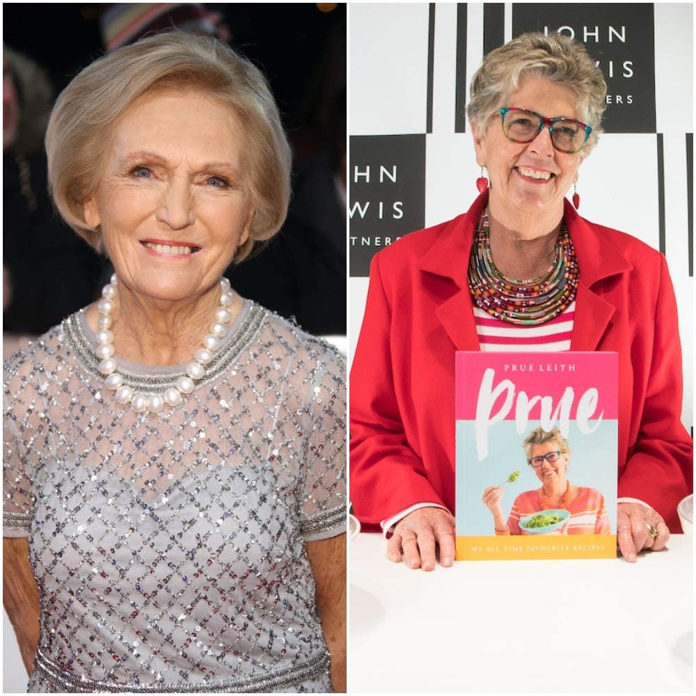 Mary Berry and Prue Leith