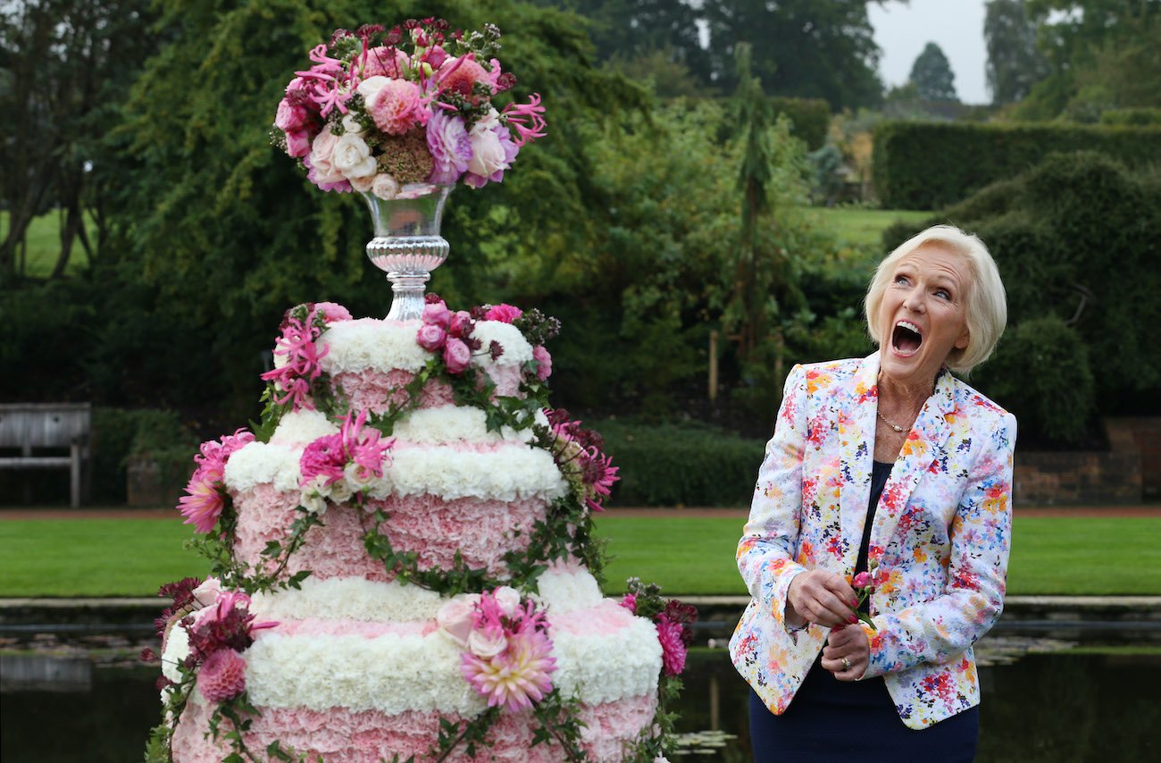 Mary Berry of The Great British Baking Show