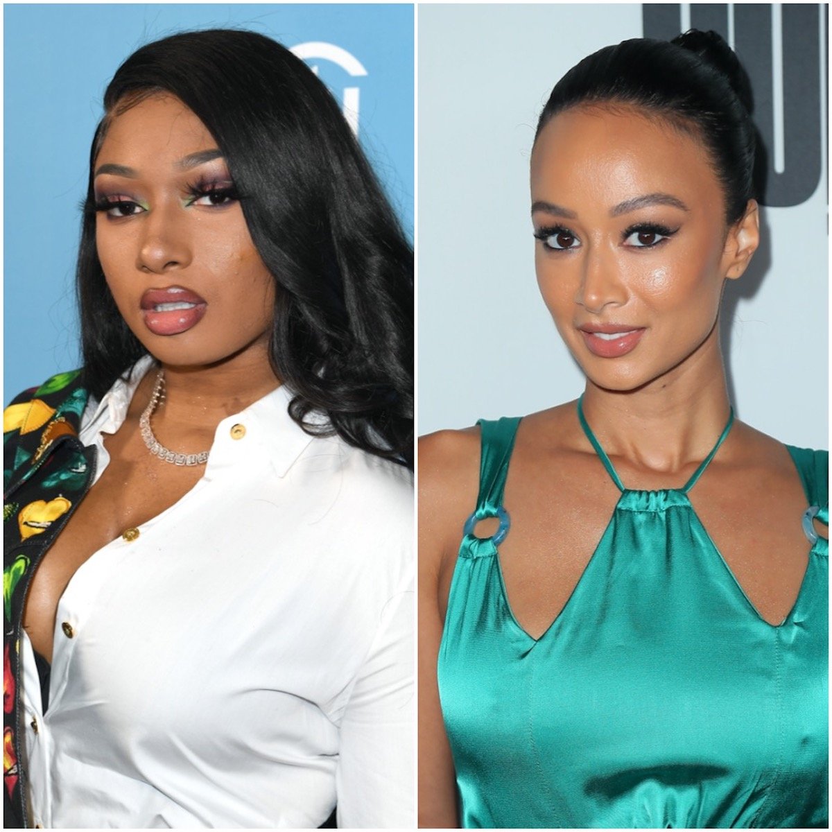 Megan Thee Stallion and Draya Michele 