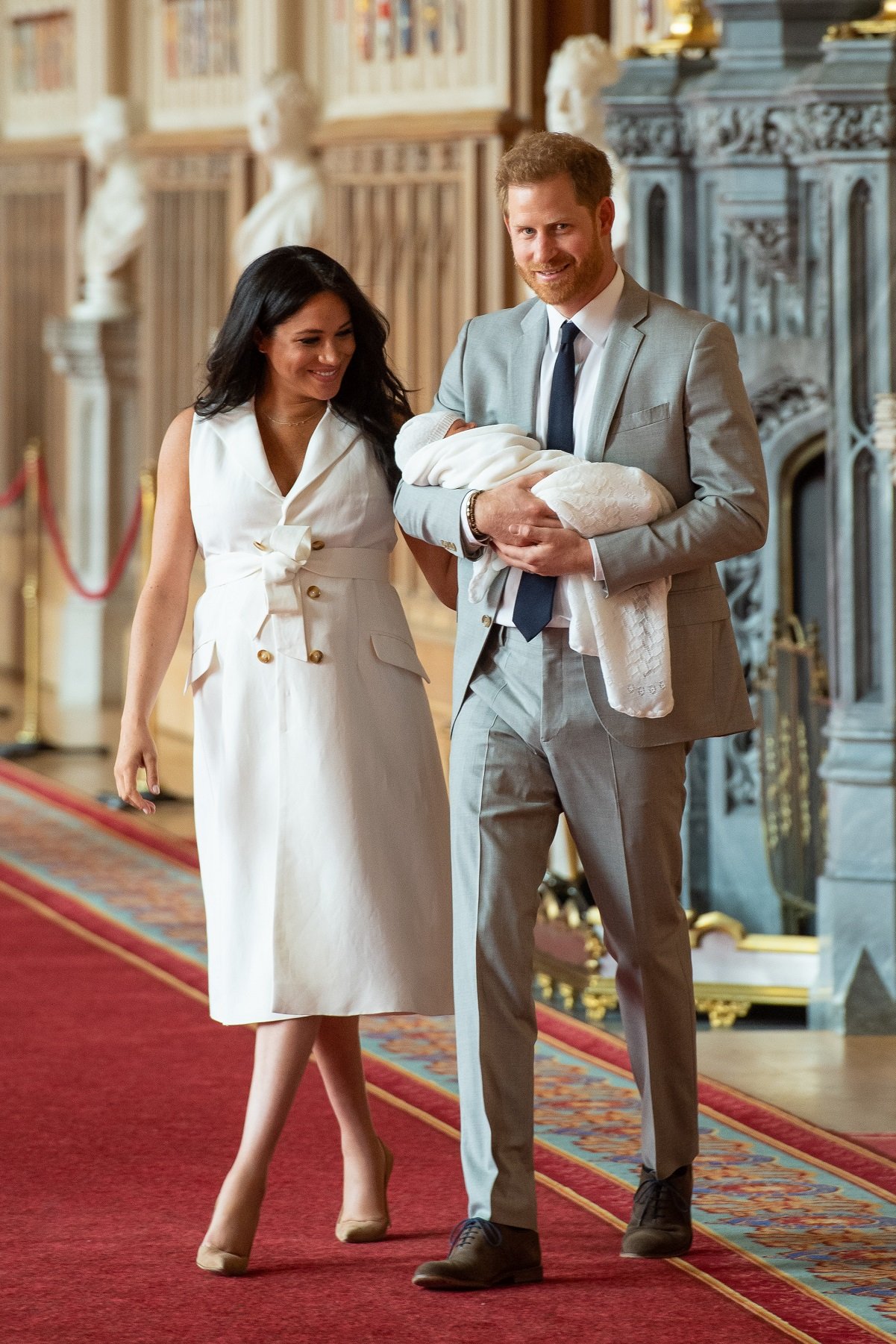 Meghan Markle, Prince Harry, and their son Archie