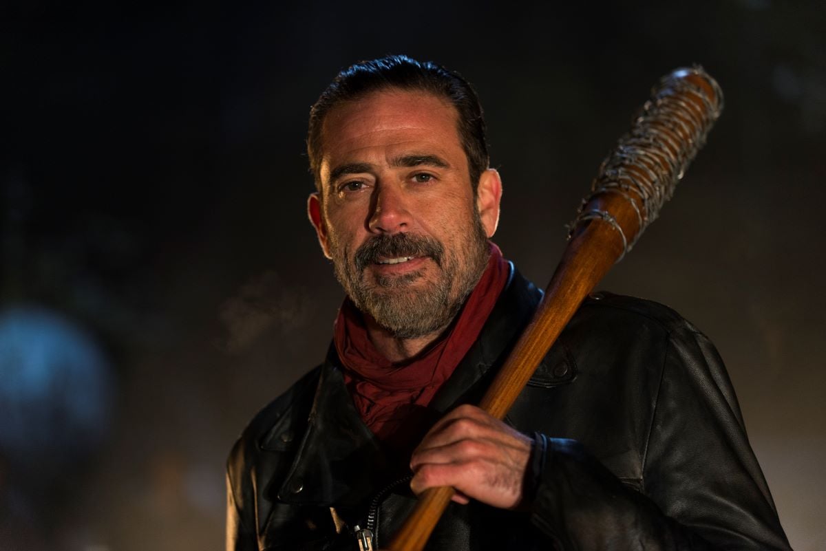 Negan on The Walking Dead