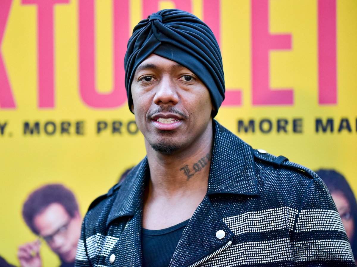 Nick Cannon on the red carpet