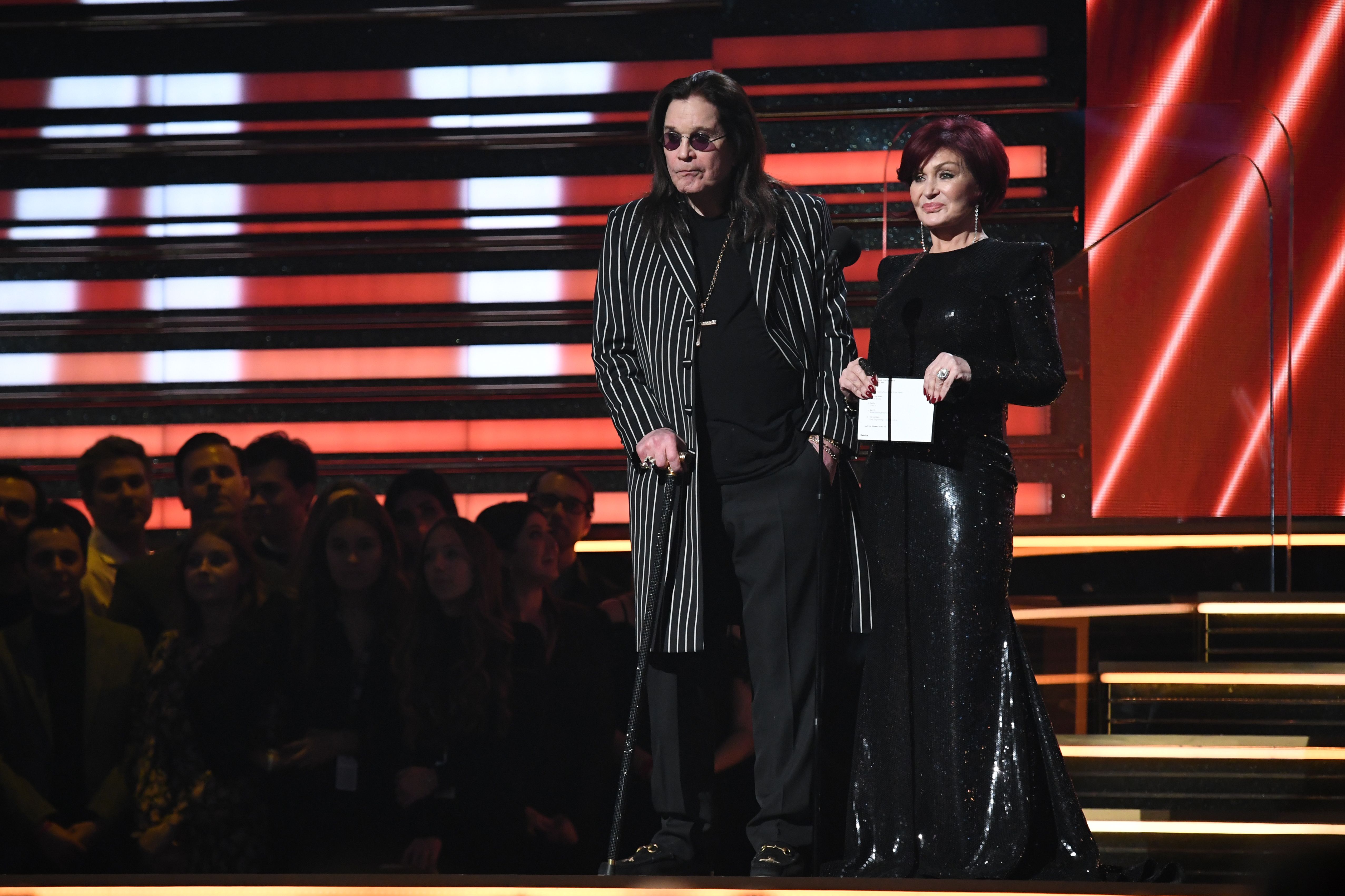 Ozzy Osbourne and Sharon Osbourne