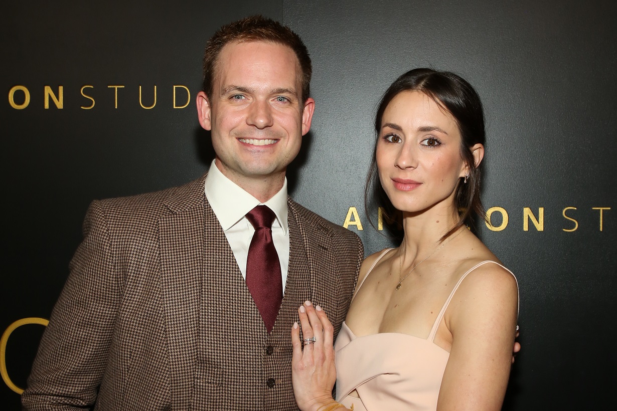 Pretty Little Liars stars Patrick J. Adams and Troian Bellisario