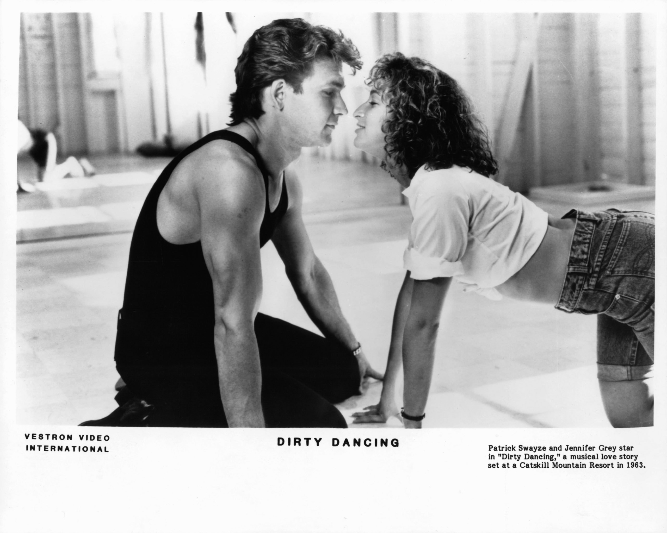 Patrick Swayze and Jennifer Grey