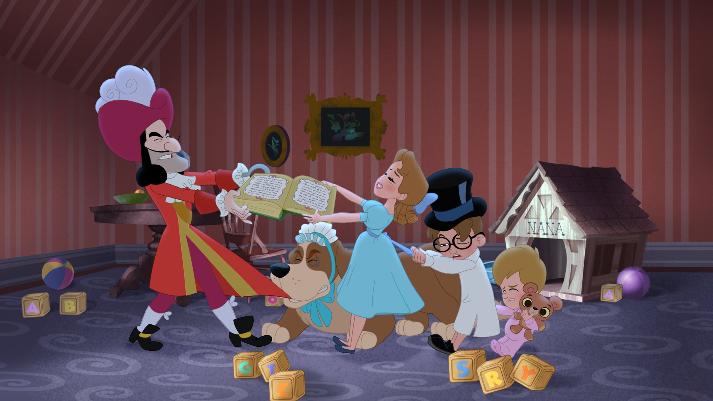 Captain Hook in Disney Junior's 'Jake and the Neverland Pirates'