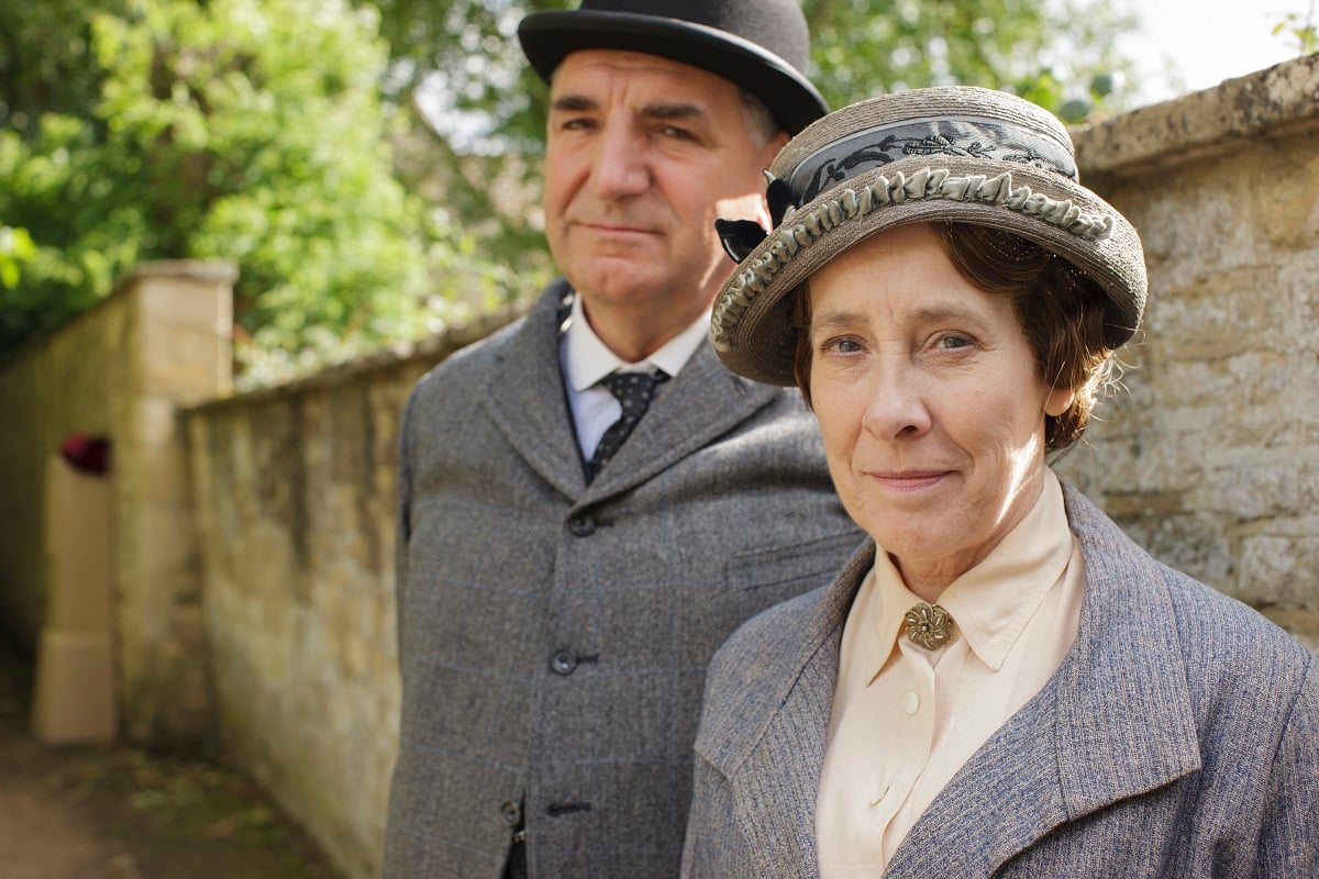 Phyllis Logan and Jim Carter