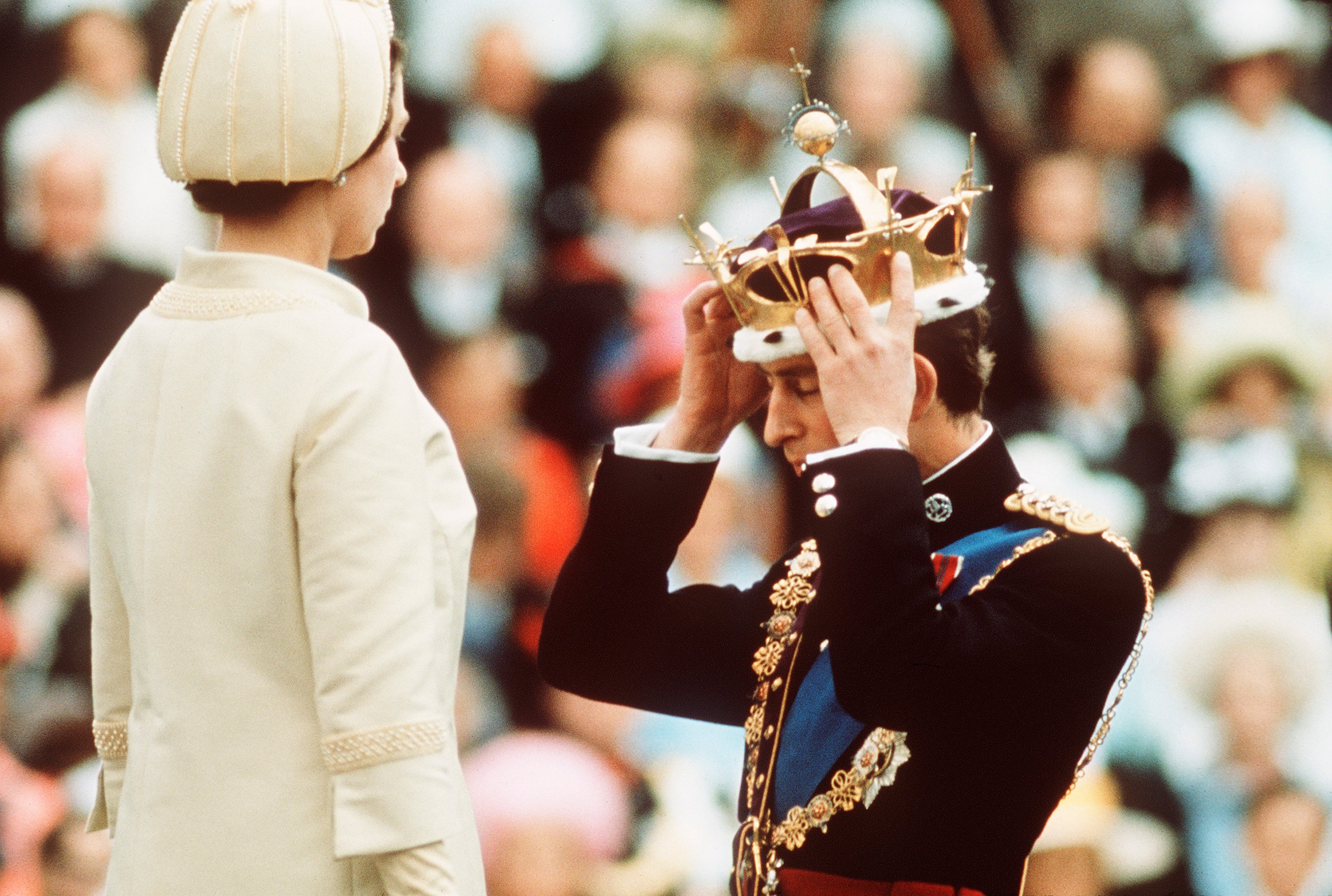 Prince Charles and Queen Elizabeth