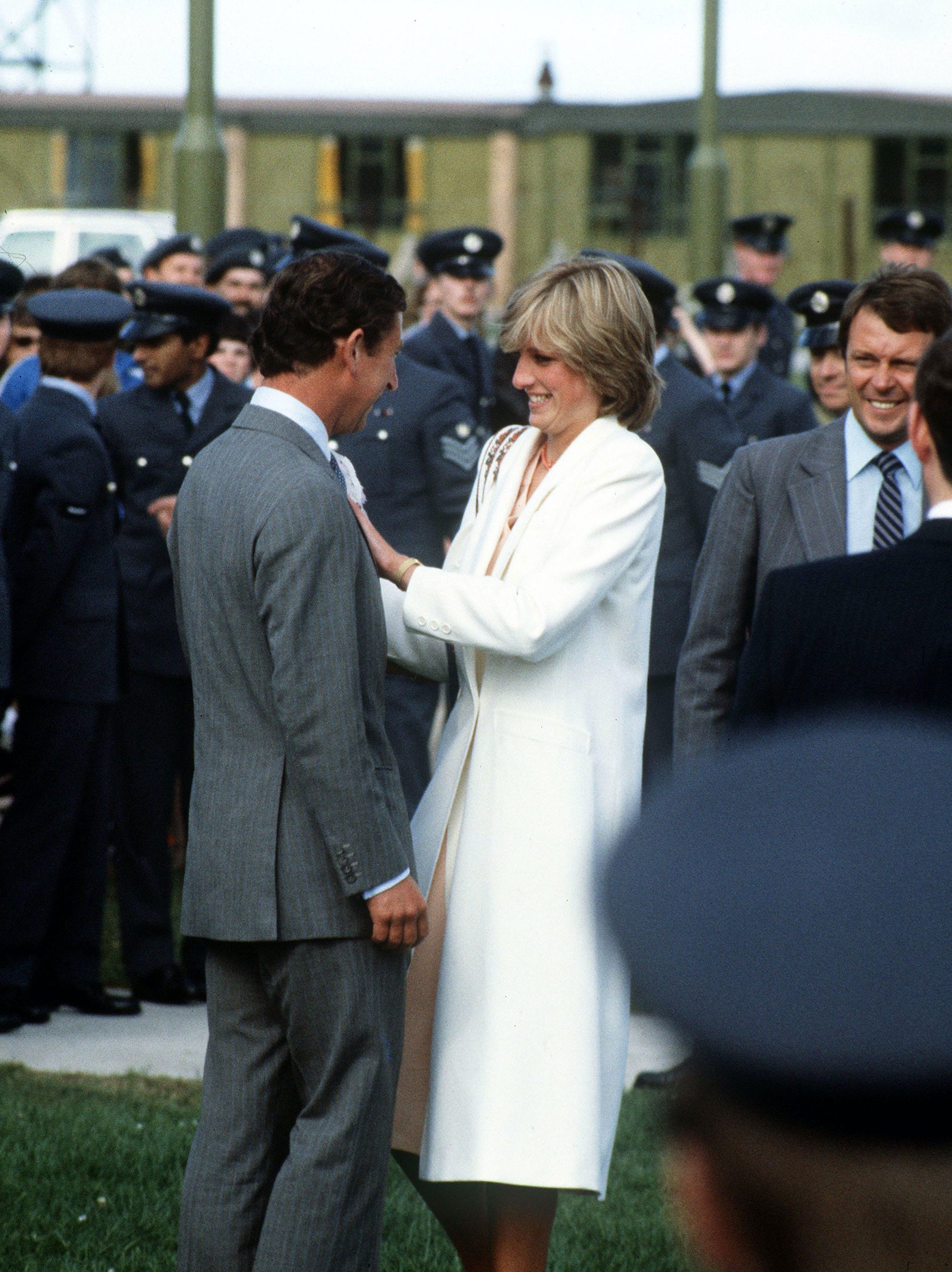 Prince Charles and Princess Diana in Scotland at the end of their honeymoon