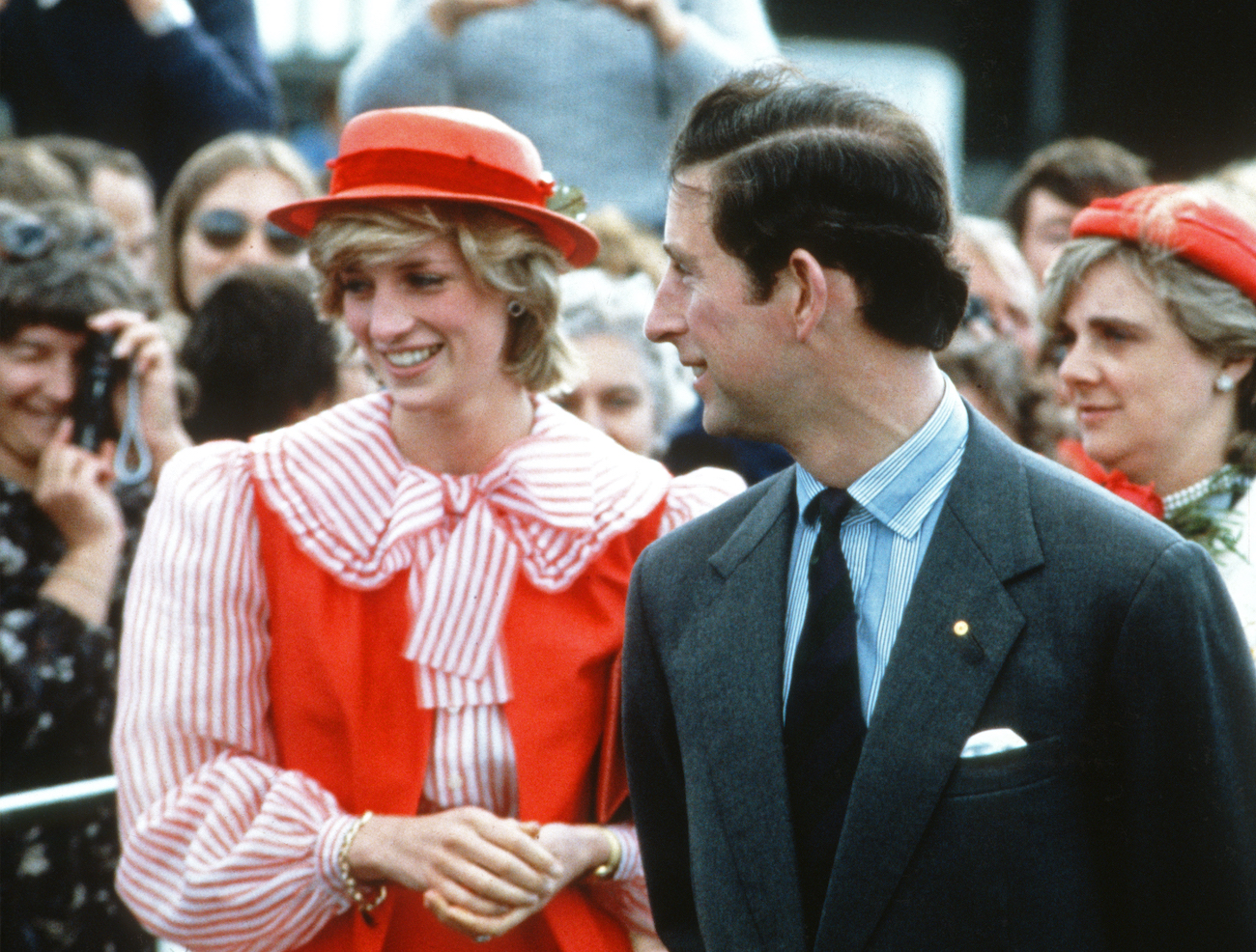 Princess Diana and Prince Charles at 1981 Royal Ascot