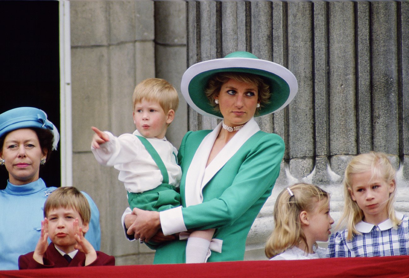 Princess Diana and Prince Harry