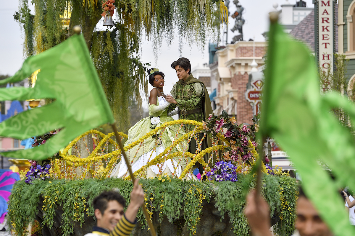 Tiana and Prince Naveen from Princess and the Frog
