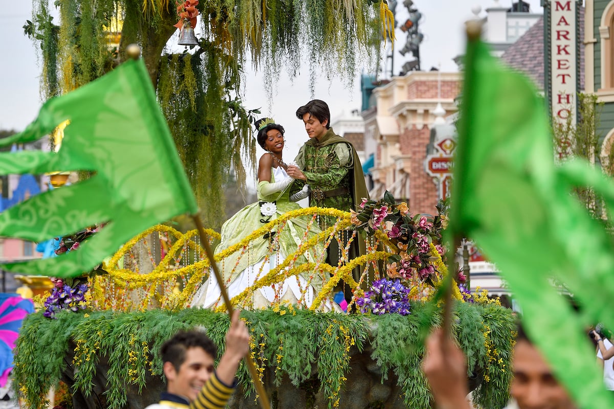 Tiana and Prince Naveen from Princess and the Frog