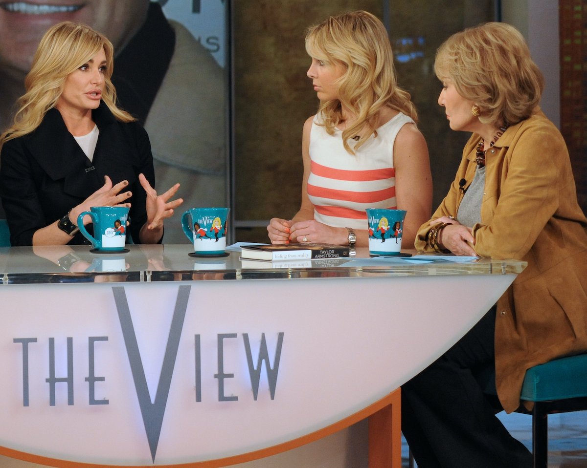 Taylor Armstrong  from 'RHOBH' appears on 'The View'