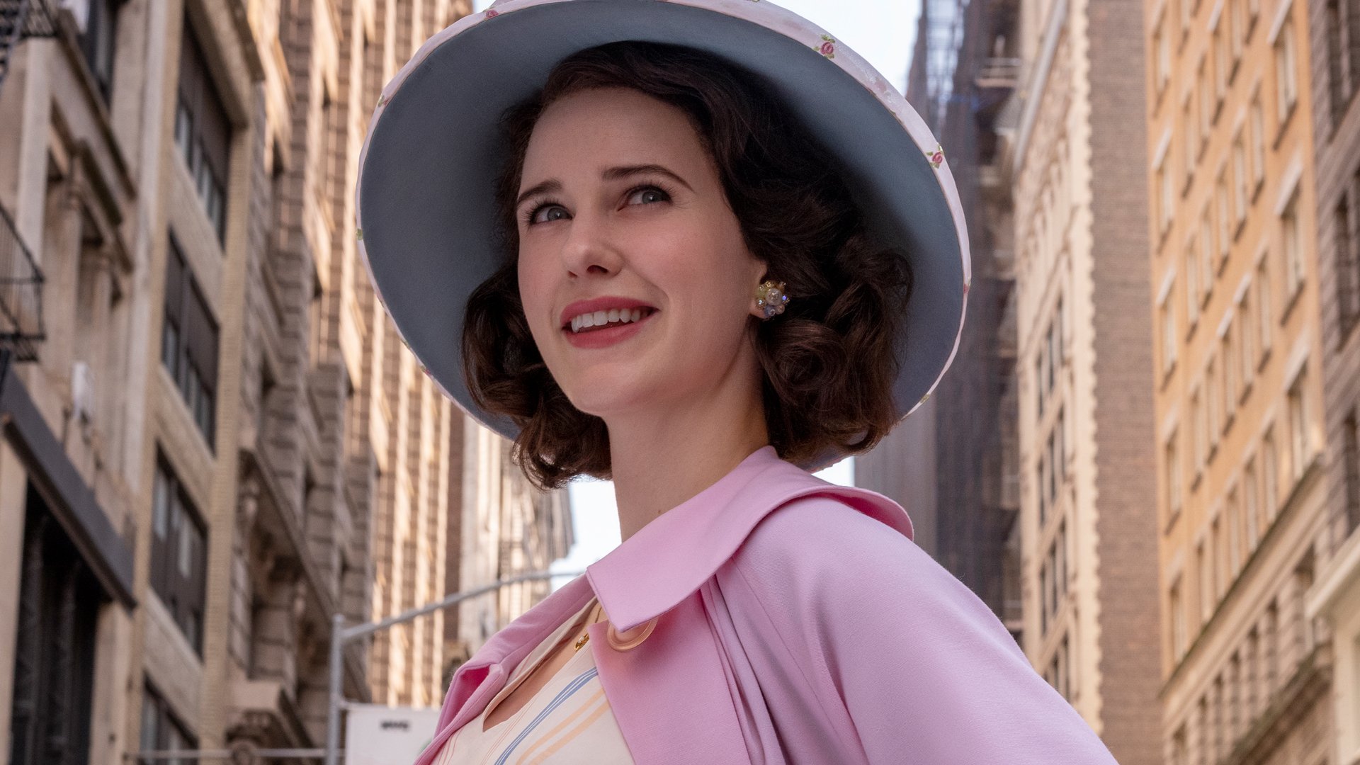 Rachel Brosnahan as Midge on 'The Marvelous Mrs. Maisel' 