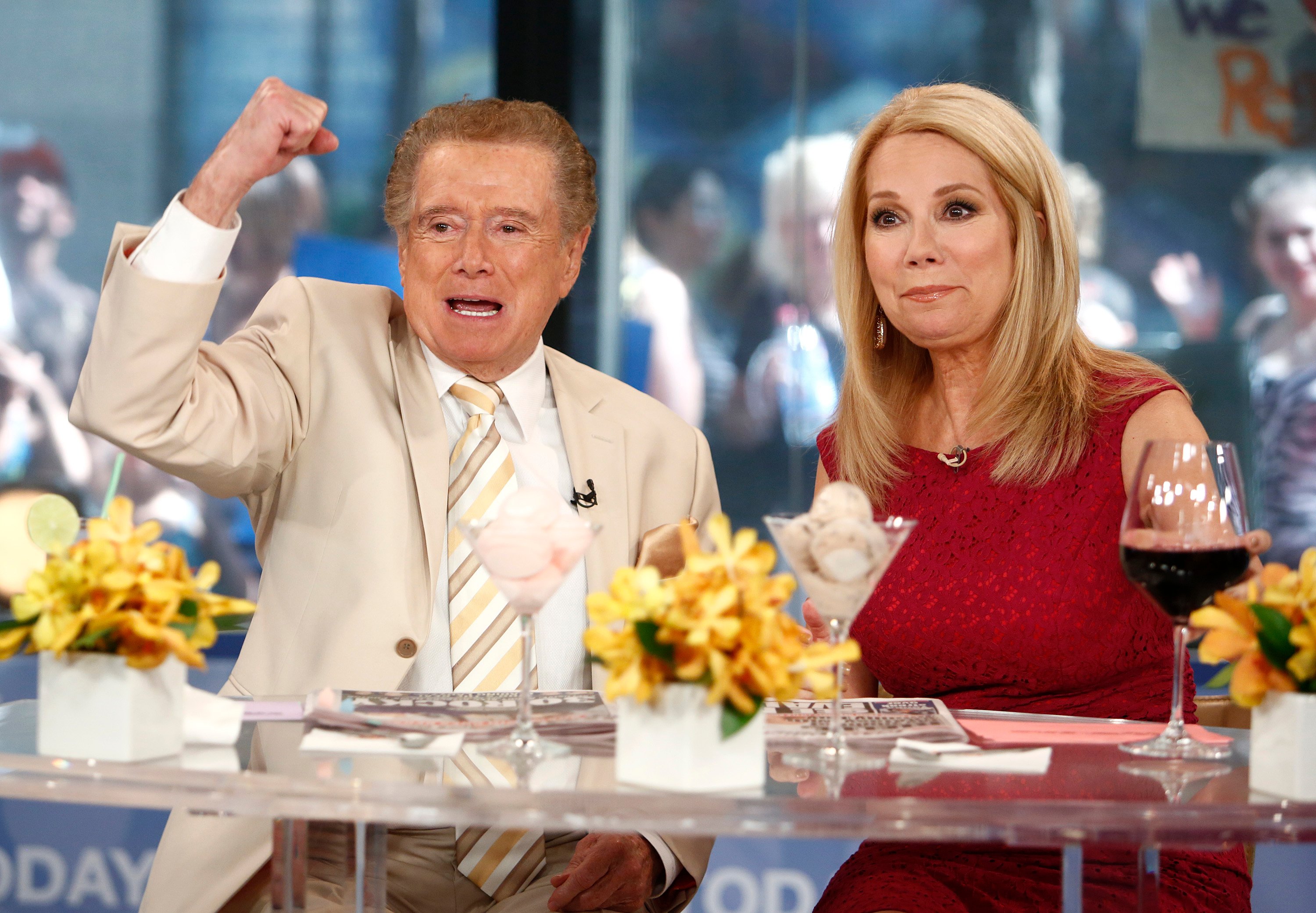 Regis Philbin and Kathie Lee Gifford on Today