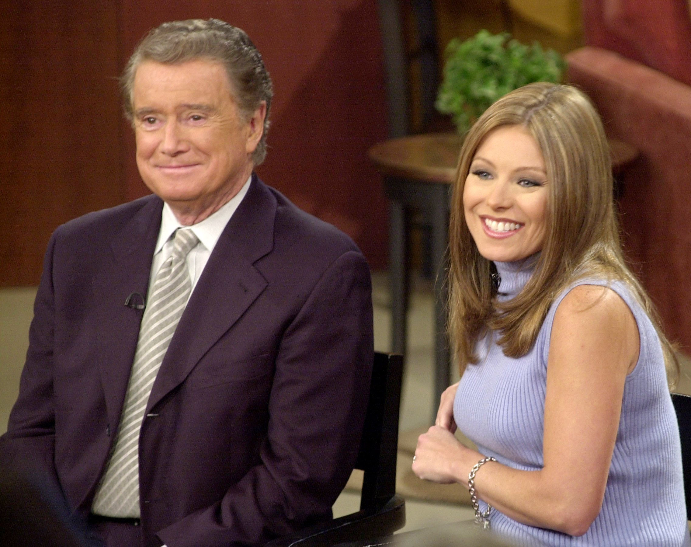 Regis Philbin and Kelly Ripa 