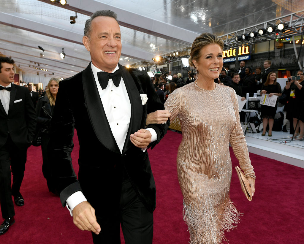 Rita wilson and husband Tom Hanks