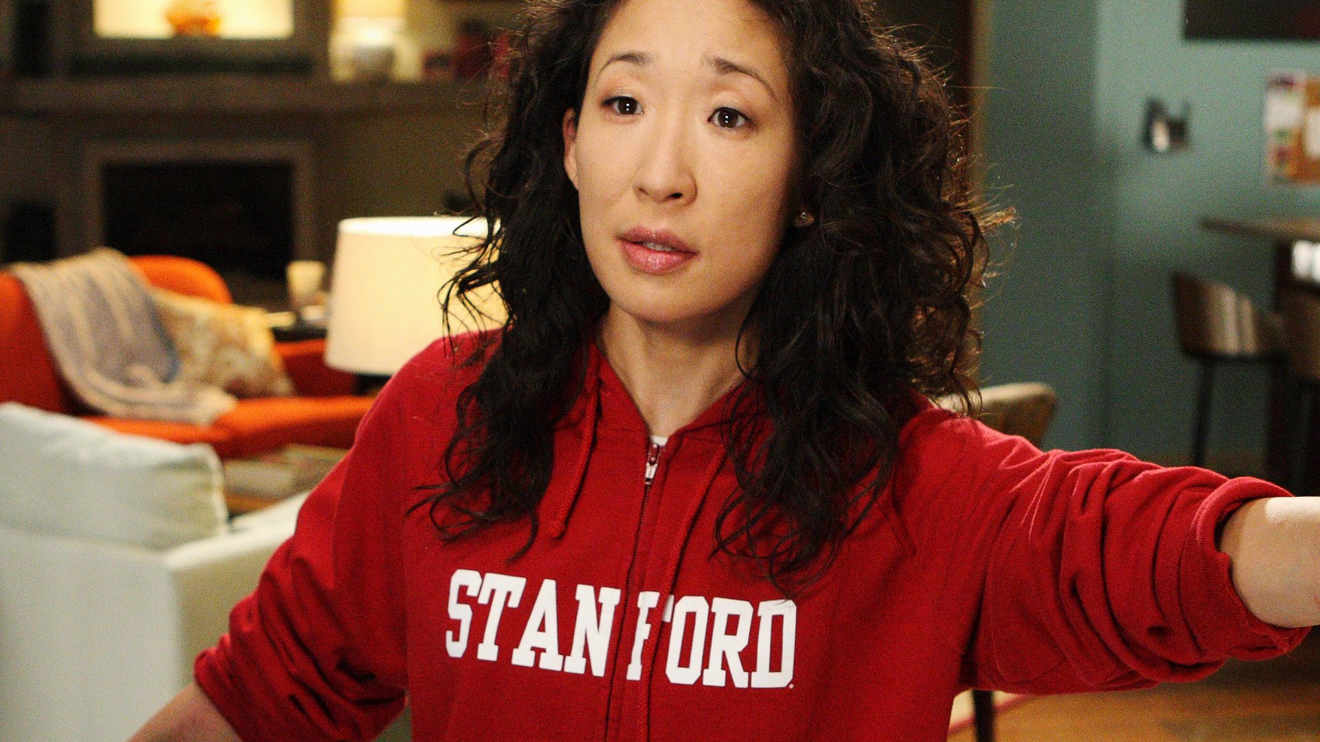 Sandra Oh as Cristina Yang on 'Grey's Anatomy' 2008