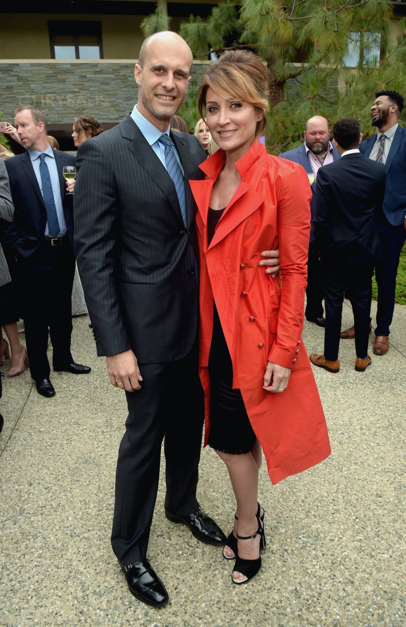 Sasha Alexander and Edoardo Ponti