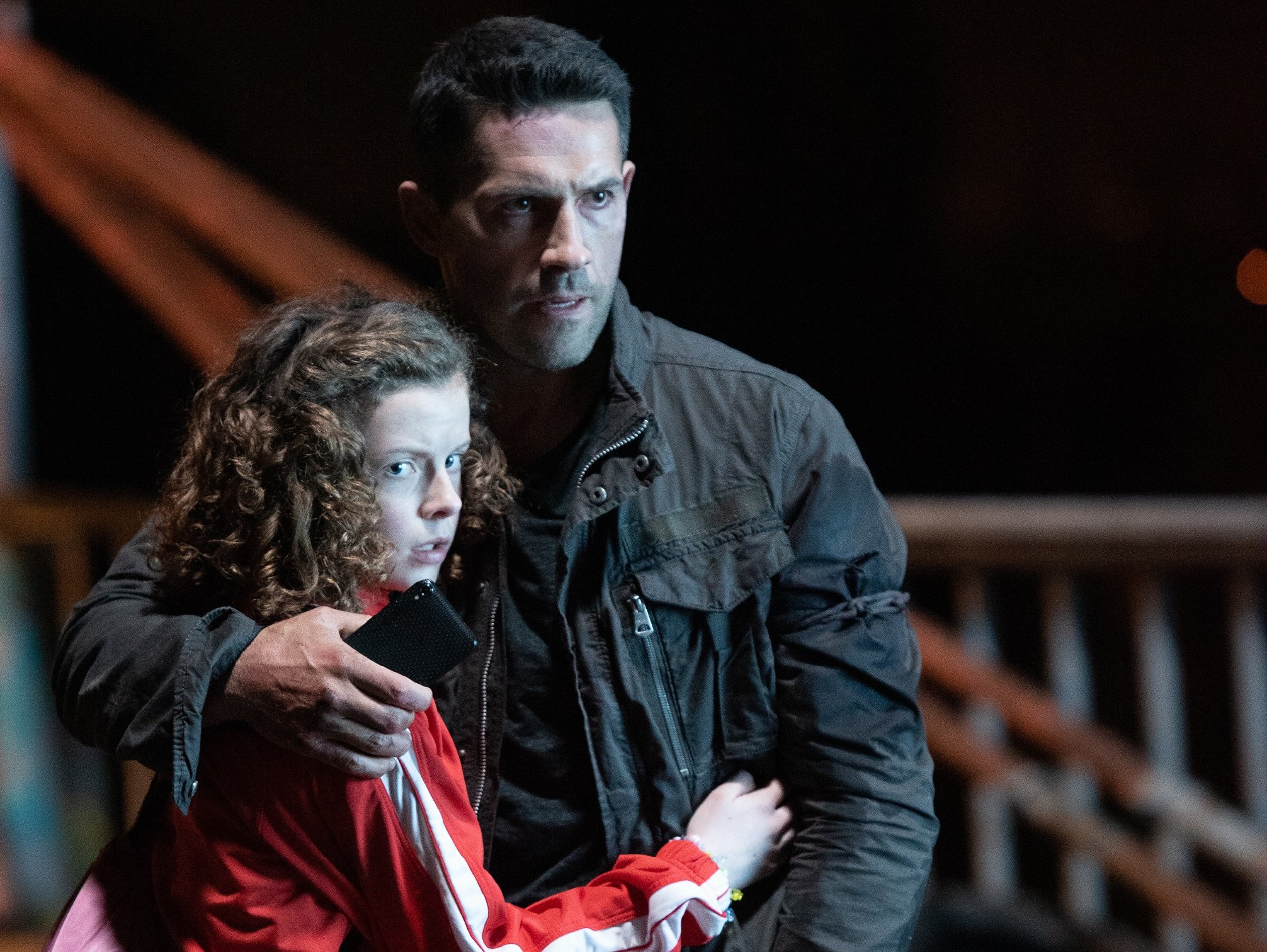 Scott Adkins and Honor Kneafsey