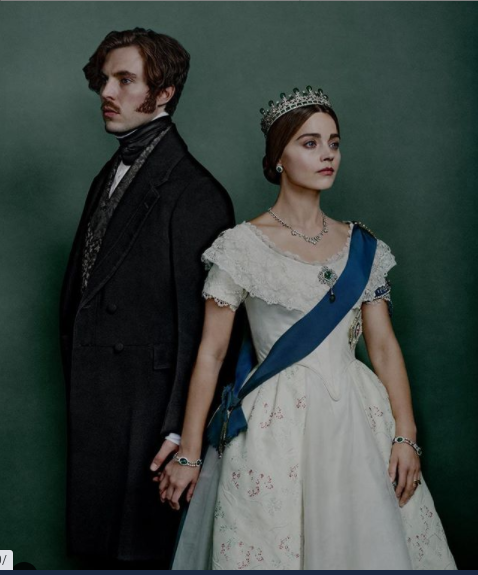 Jenna Coleman and Tom Hughes as Queen Victoria and Prince Albert in 'Victoria'