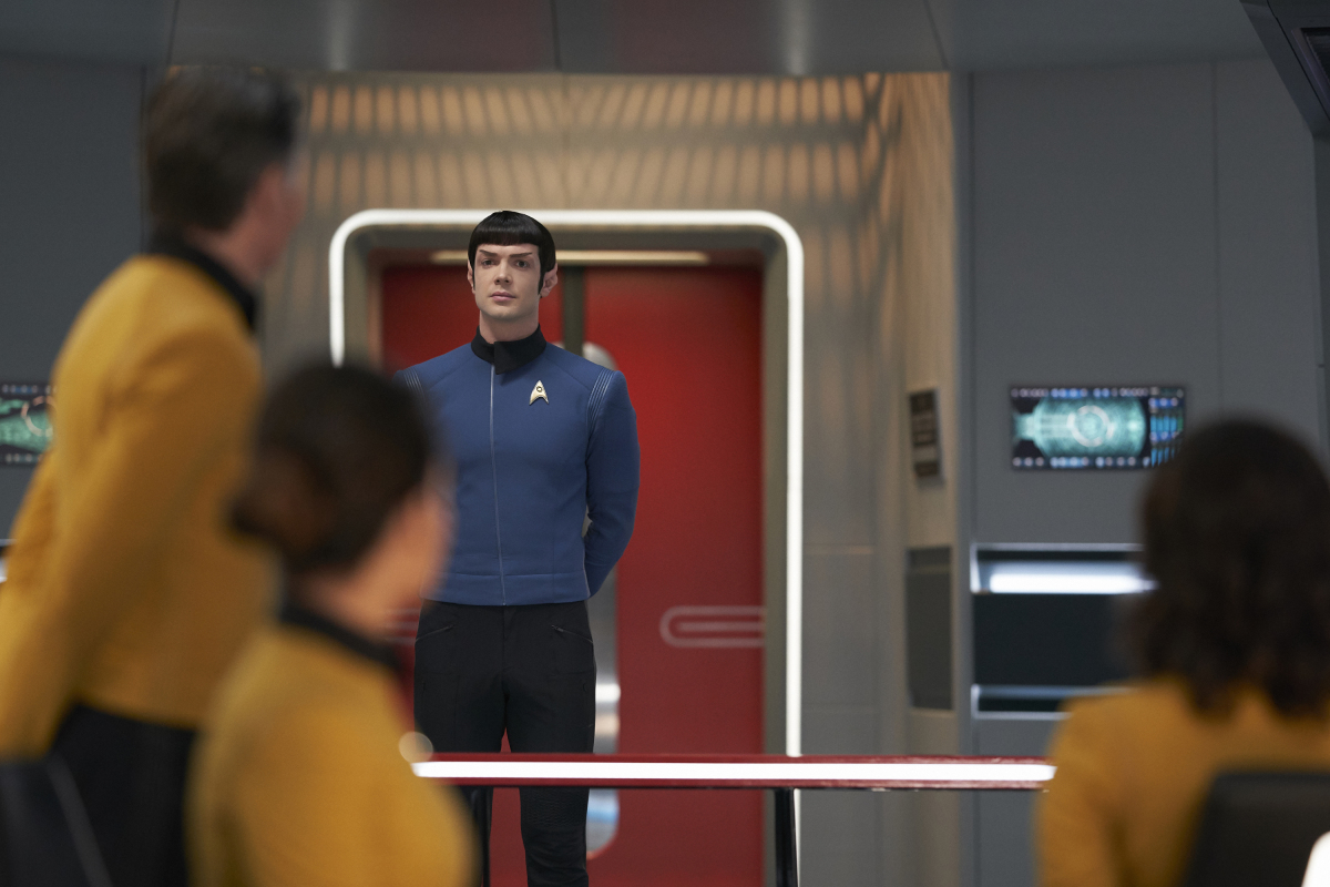 Spock: Ethan Peck