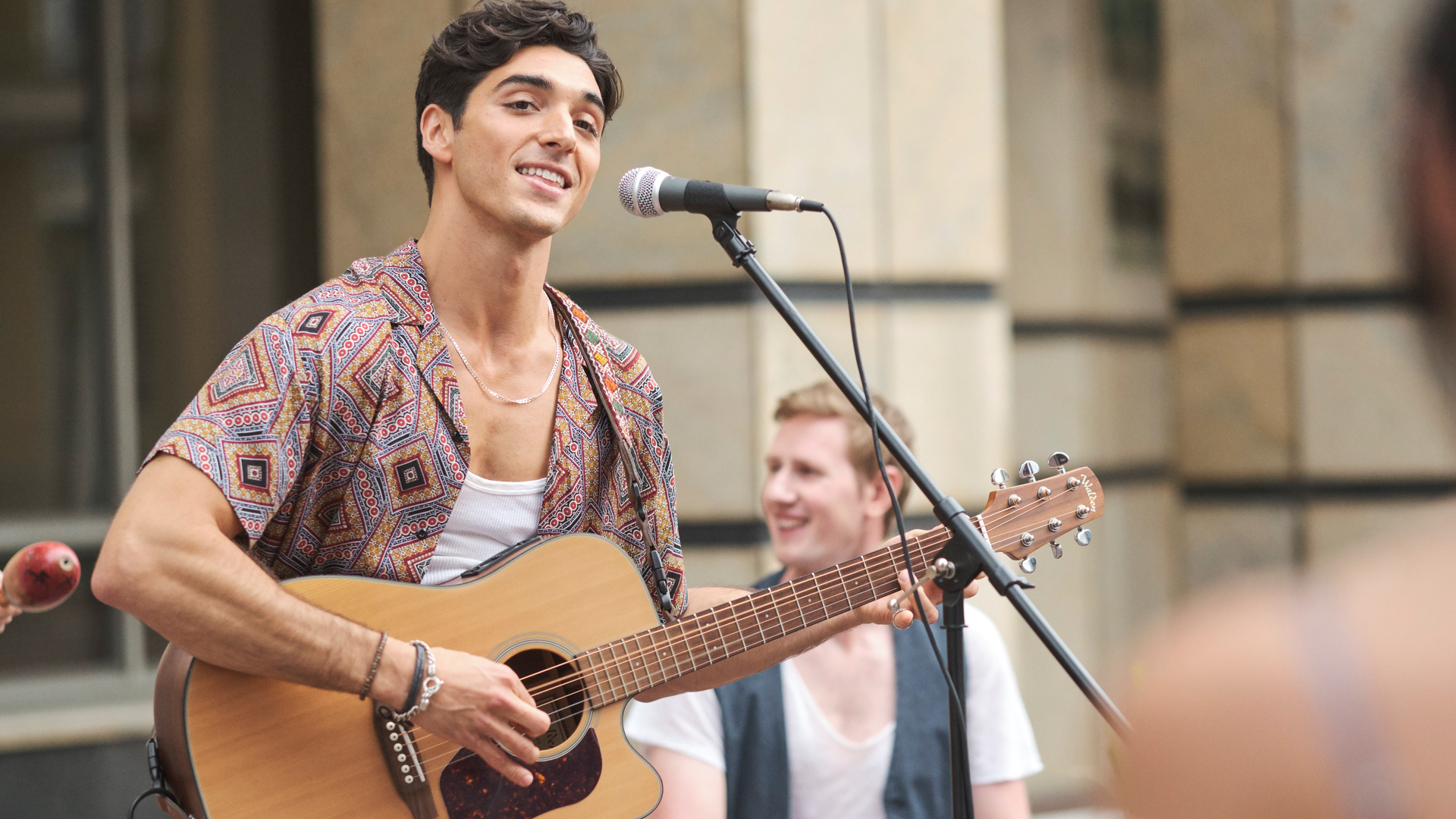 Taylor Zakhar Perez as Marco on The on 'The Kissing Booth 2'