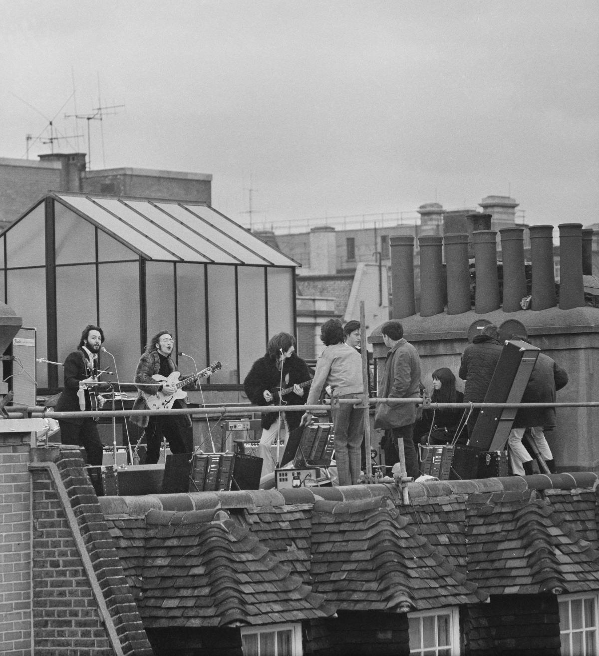 The Beatles rooftop concert