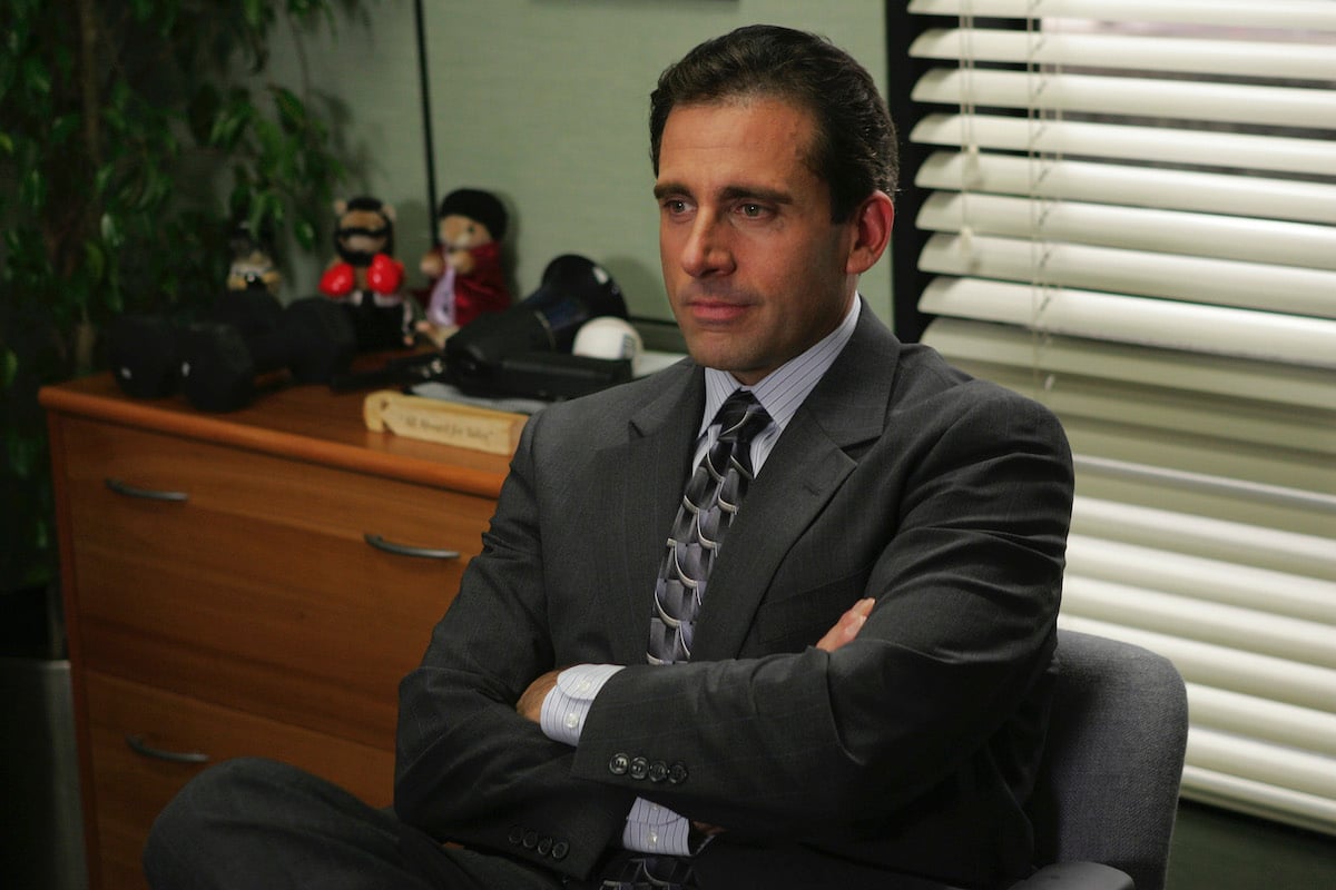 Steve Carell as Michael Scott on 'The Office'